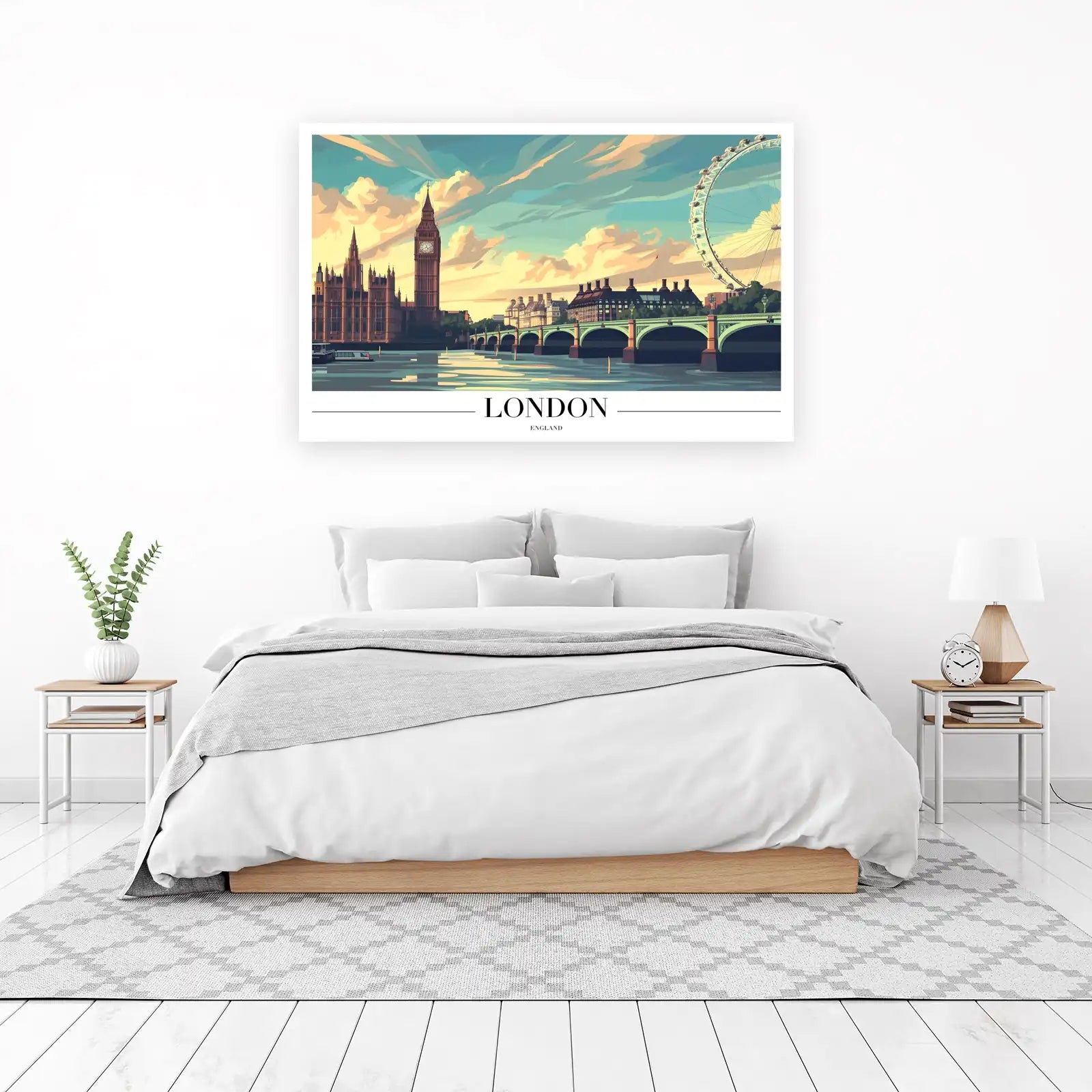 London Skyline Wall Art