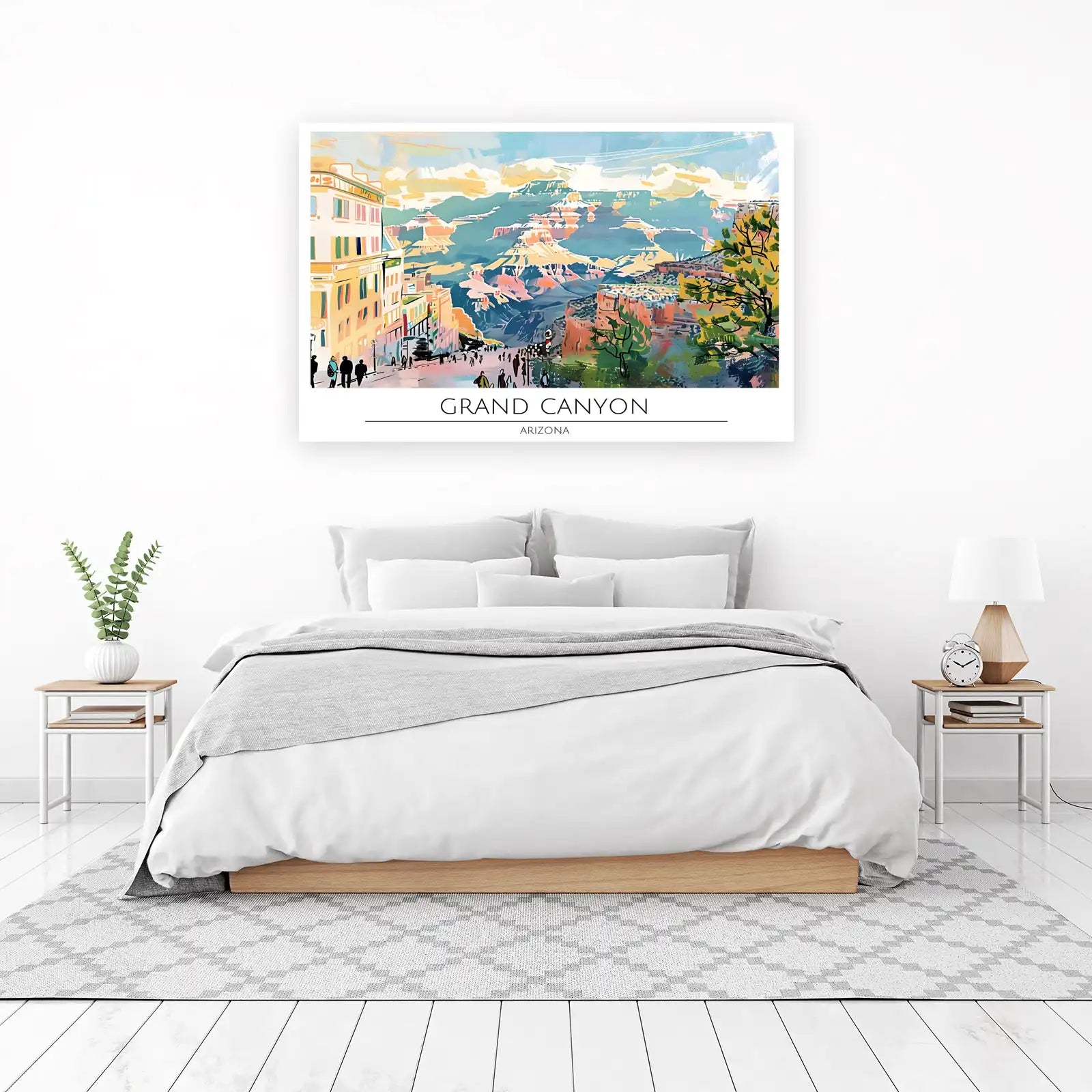 Vibrant Grand Canyon Arizona Wall Art