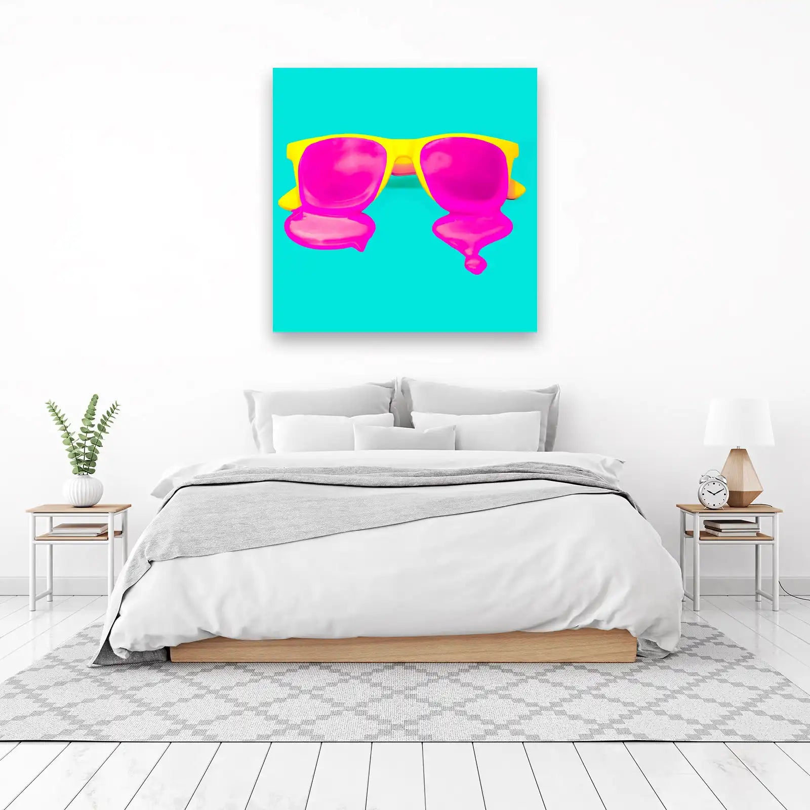 Melting Sunglasses Pop Art Wall Art