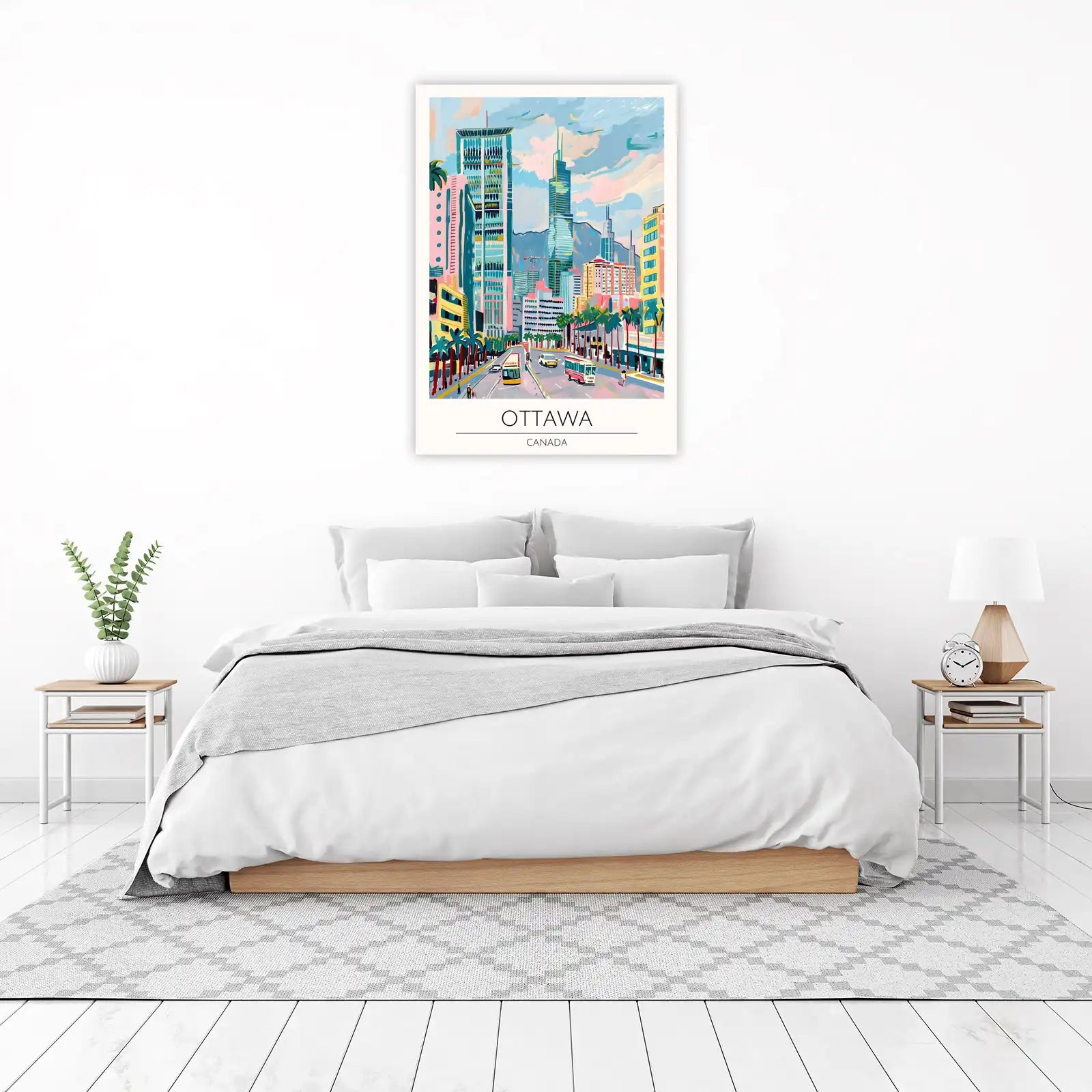 Vibrant Ottawa Cityscape Wall Art
