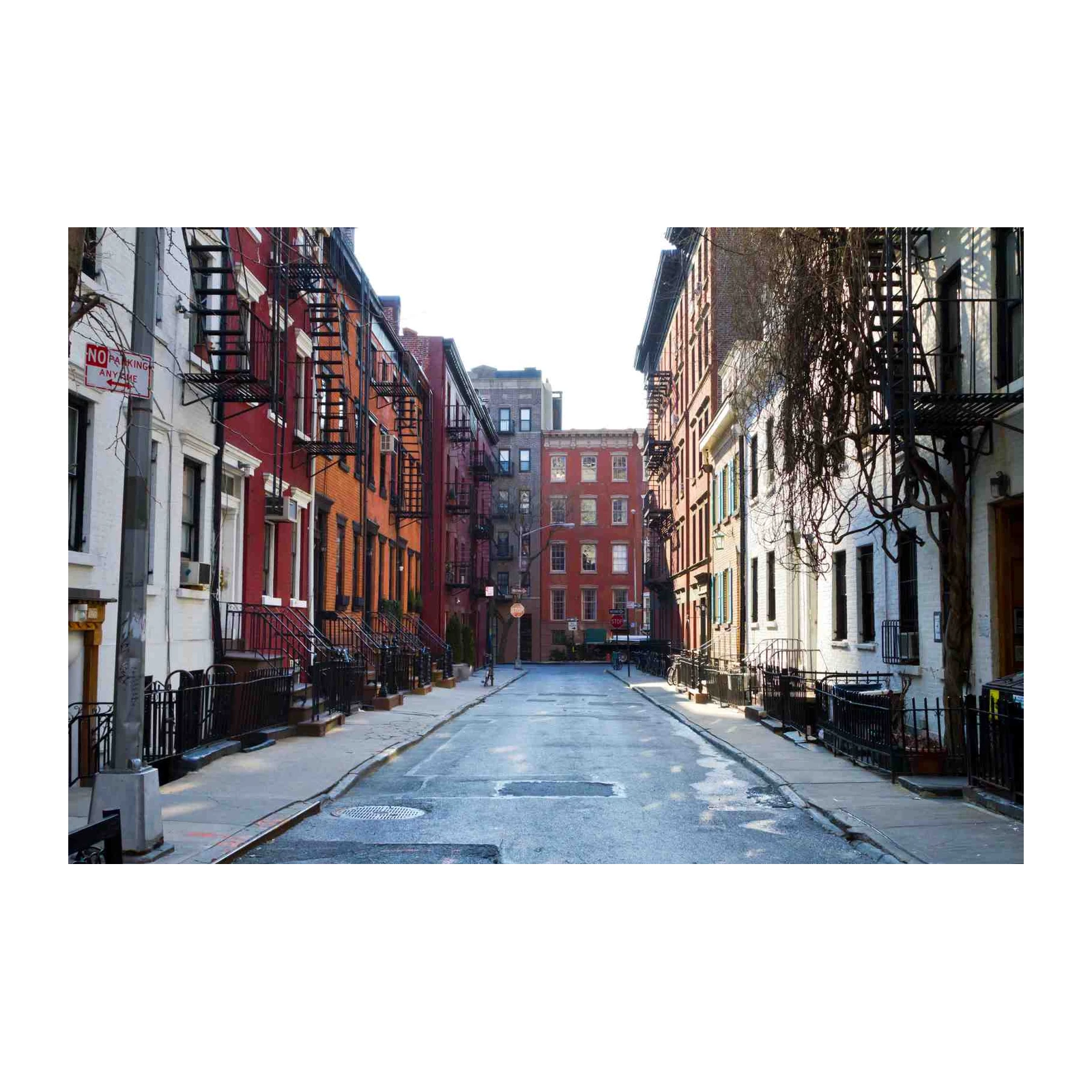 Urban Street Scene Wall Art