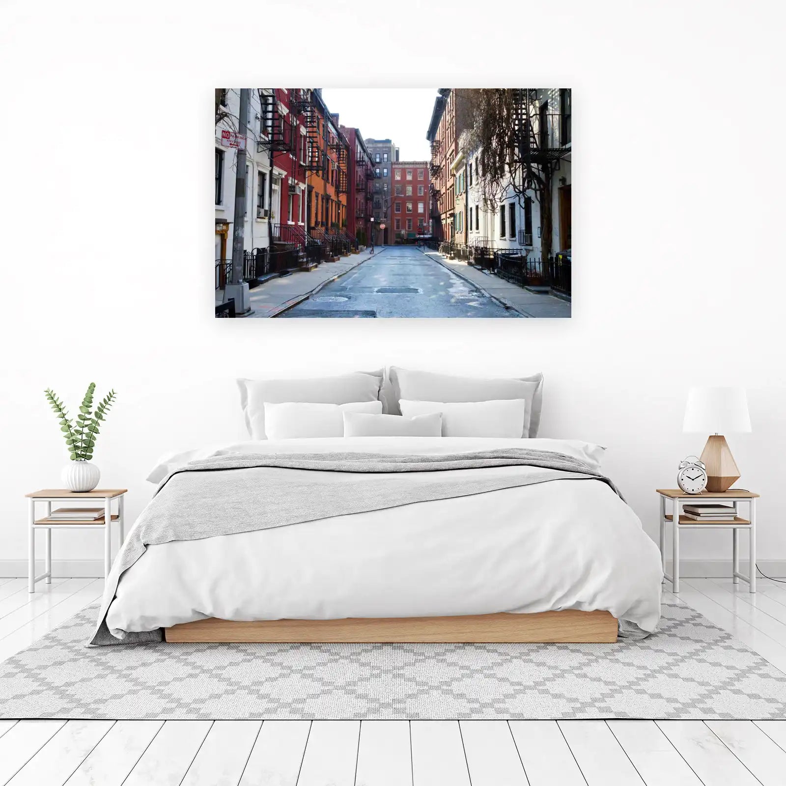 Urban Street Scene Wall Art