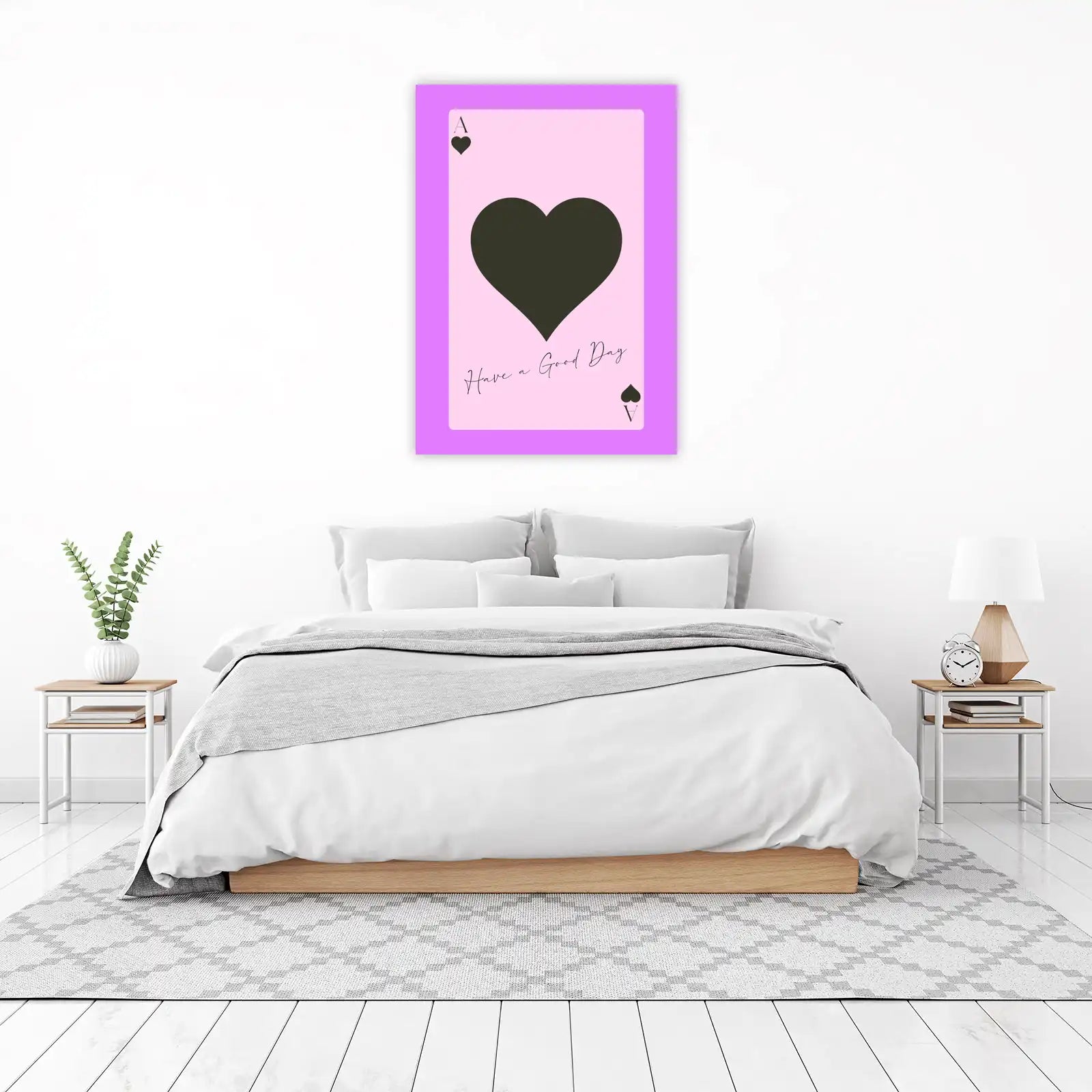 Ace of Hearts "Have a Good Day" Wall Art