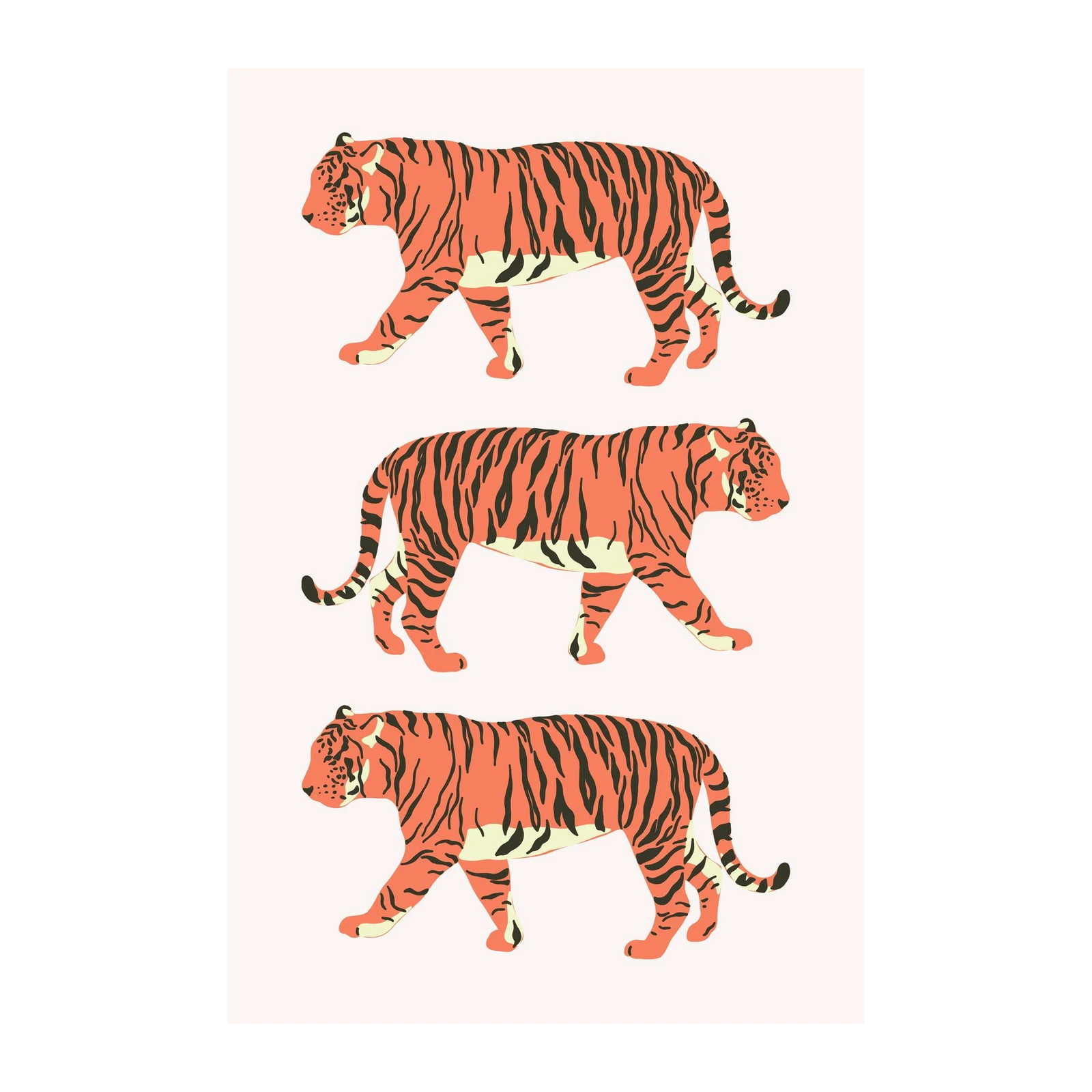 Bold Tiger Stripe Wall Art Wall Art