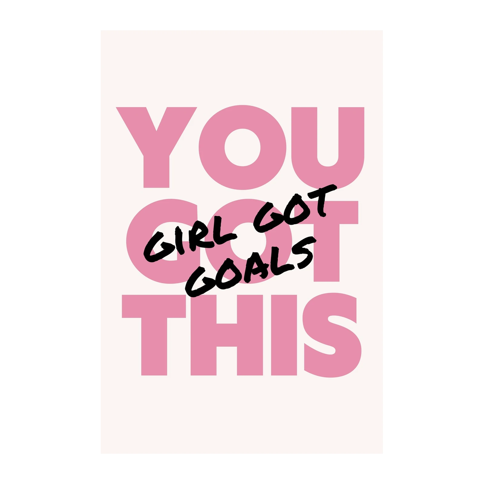 You Got This Girl Boss Motivational Wall Art