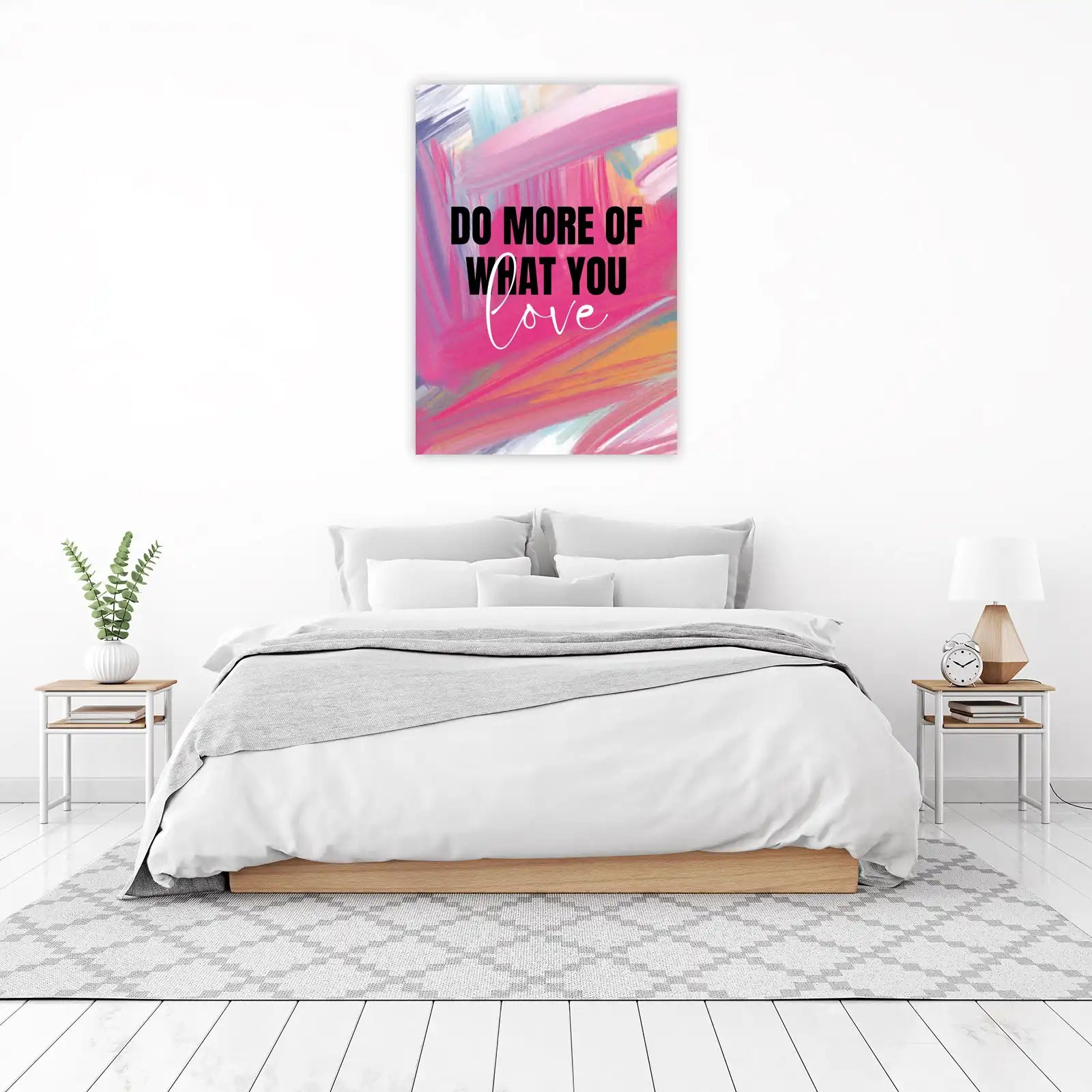 Inspirational "Do More What You Love" Wall Art