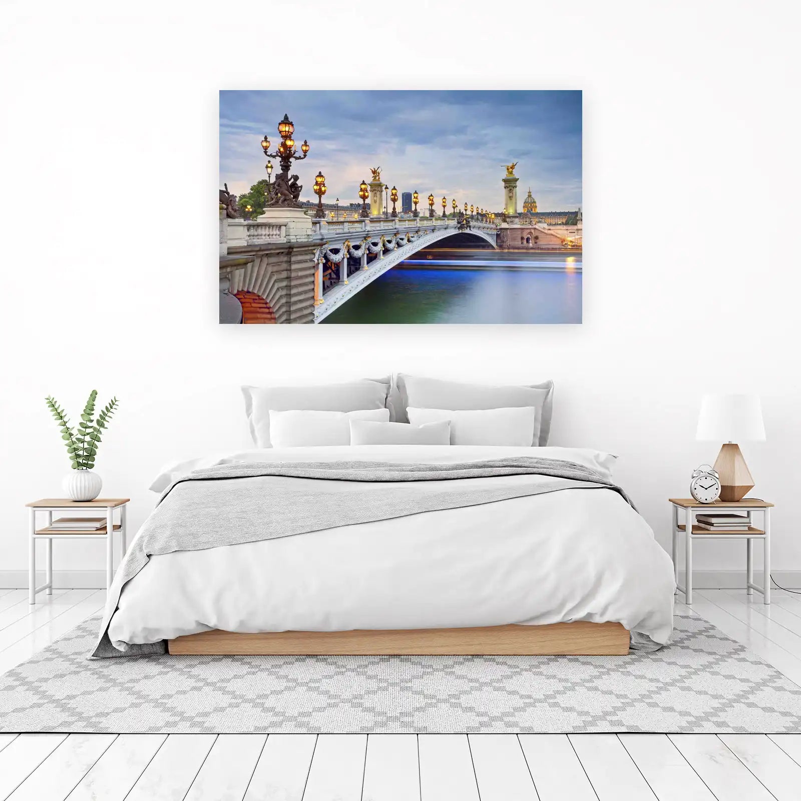 Parisian Elegance Pont Alexandre III Wall Art