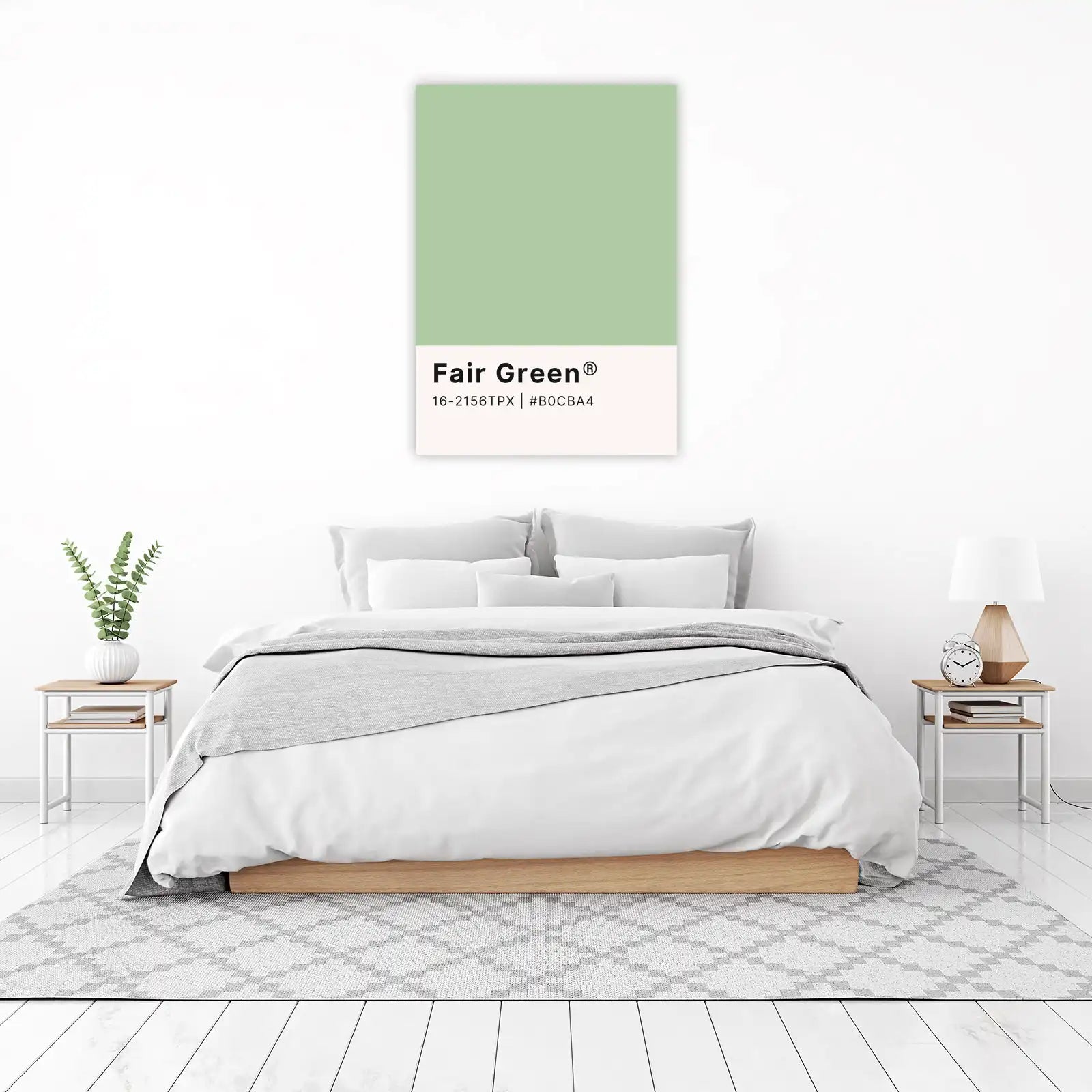 Serene Fair Green Nature Wall Art