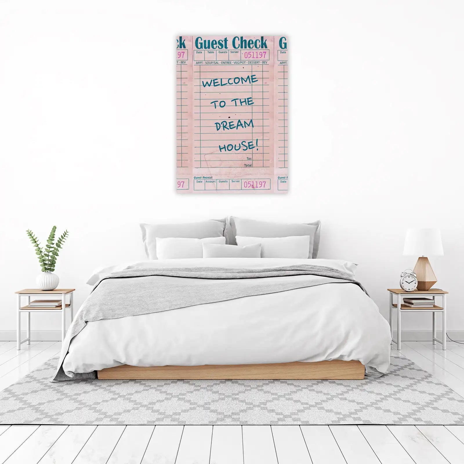 Welcome to the Dream House Wall Art