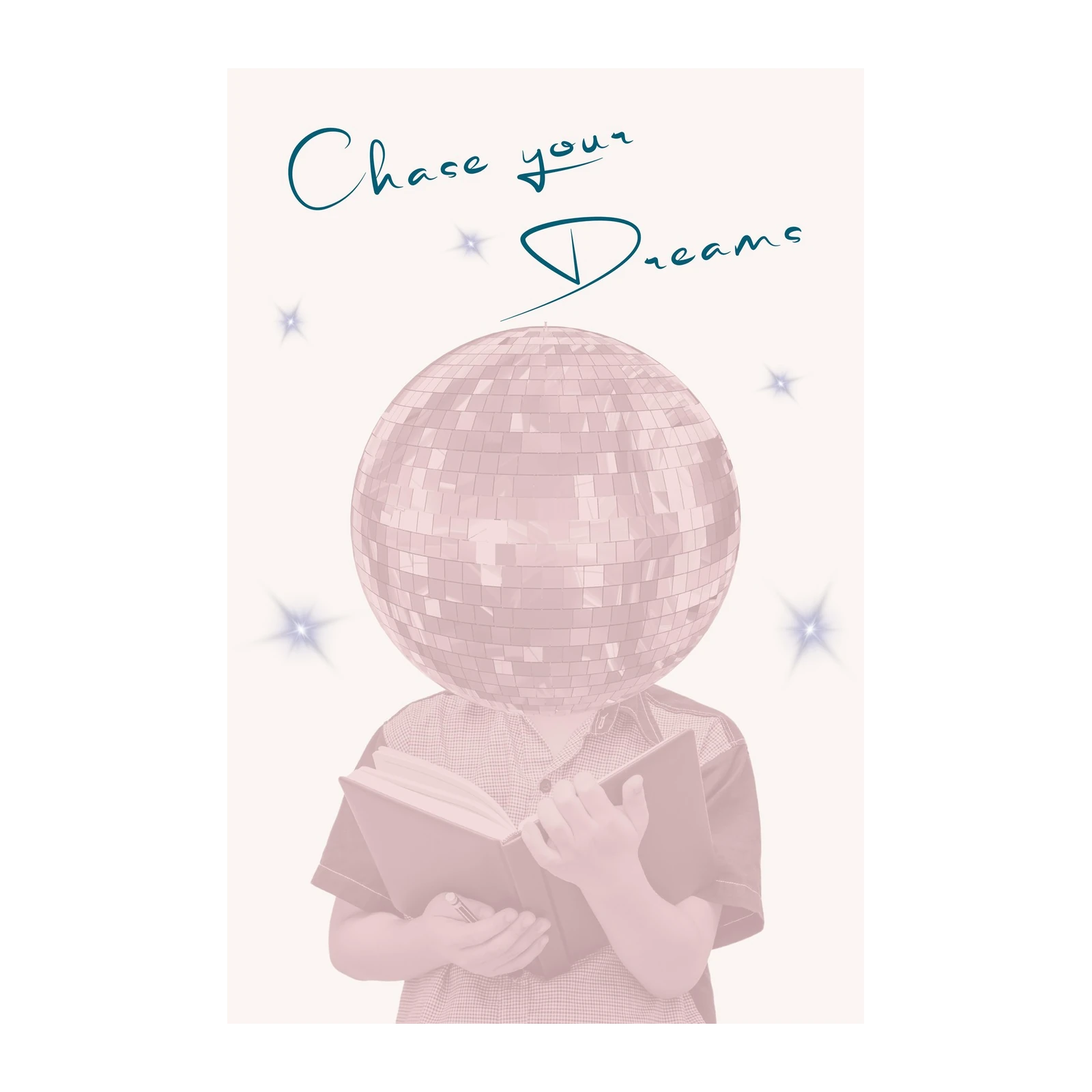 Chase Your Dreams Disco Ball Wall Art