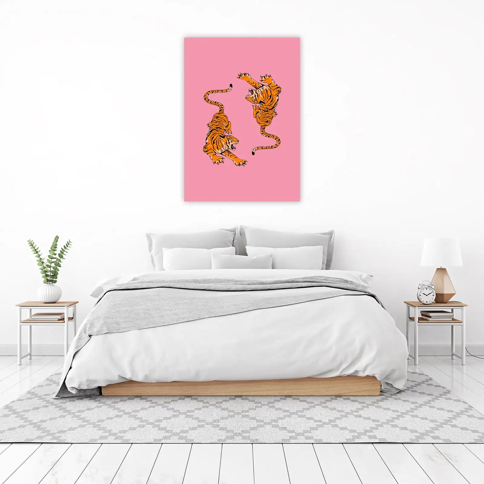 Dynamic Tigers Wall Art Wall Art