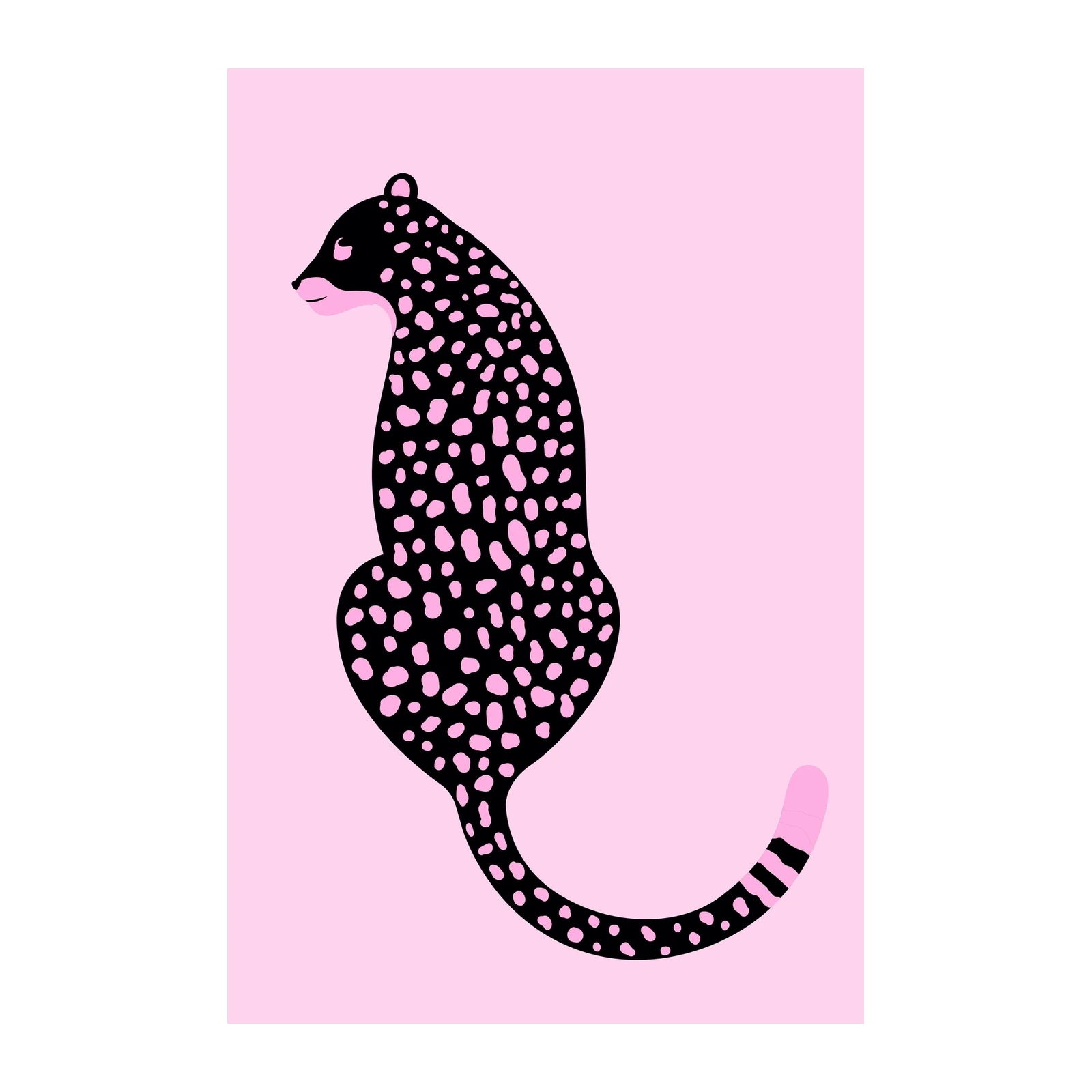 Playful Cheetah Spots Wall Art Wall Art