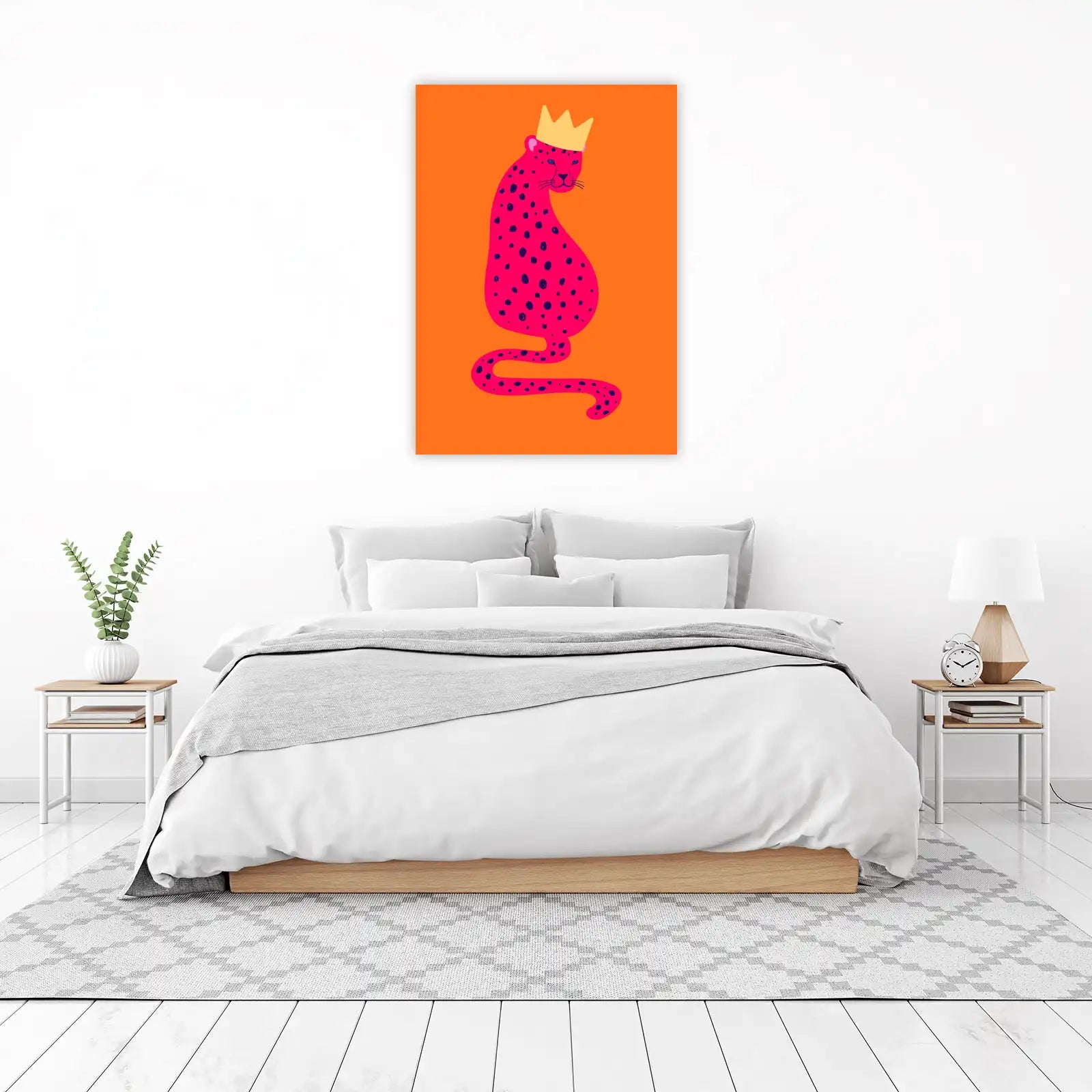 Royal Cheetah Pop Art Wall Art