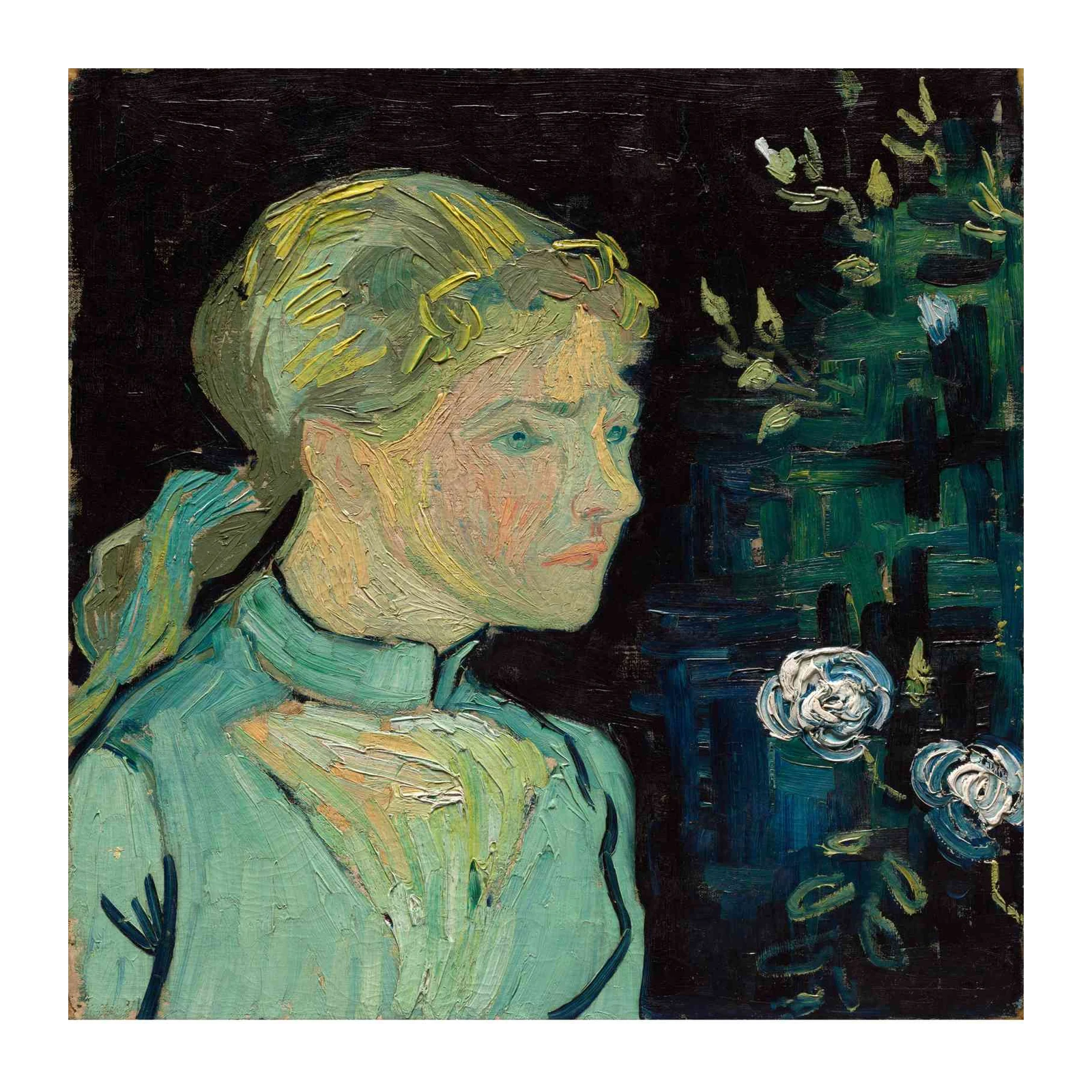 Van Gogh "La Mousmé" Portrait Wall Art