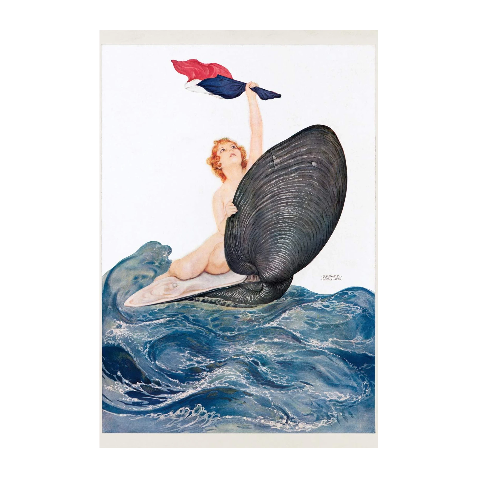 Mythic Mermaid & Seashell Serenity Wall Art