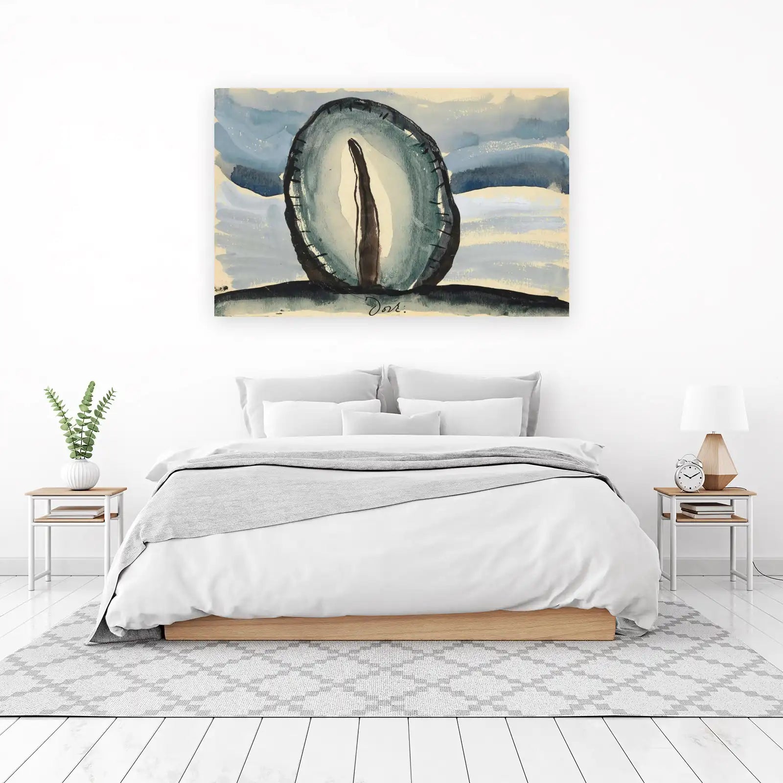 Abstract Visionary Blue Art Wall Art
