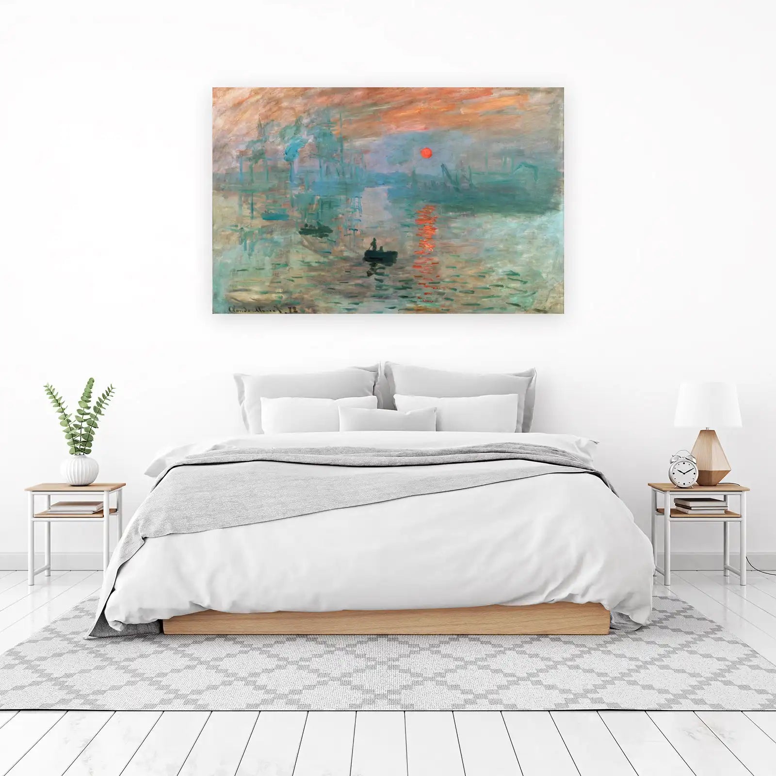 Impressionist Sunrise Seascape Wall Art