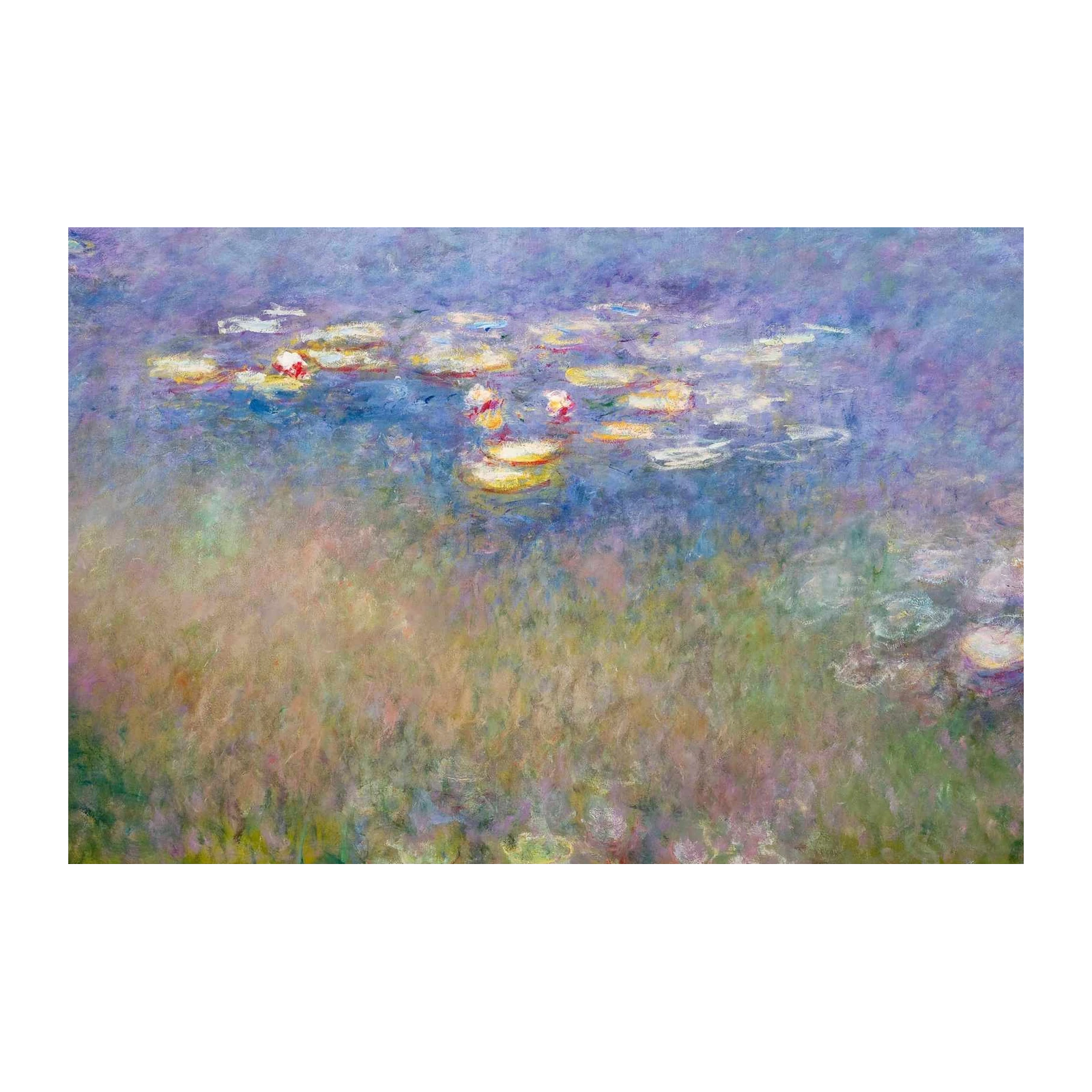 Monet Water Lilies Impressionist Wall Art