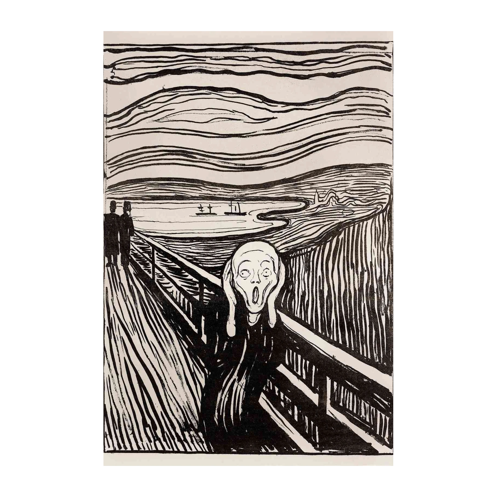 The Scream Expressive Art Wall Art