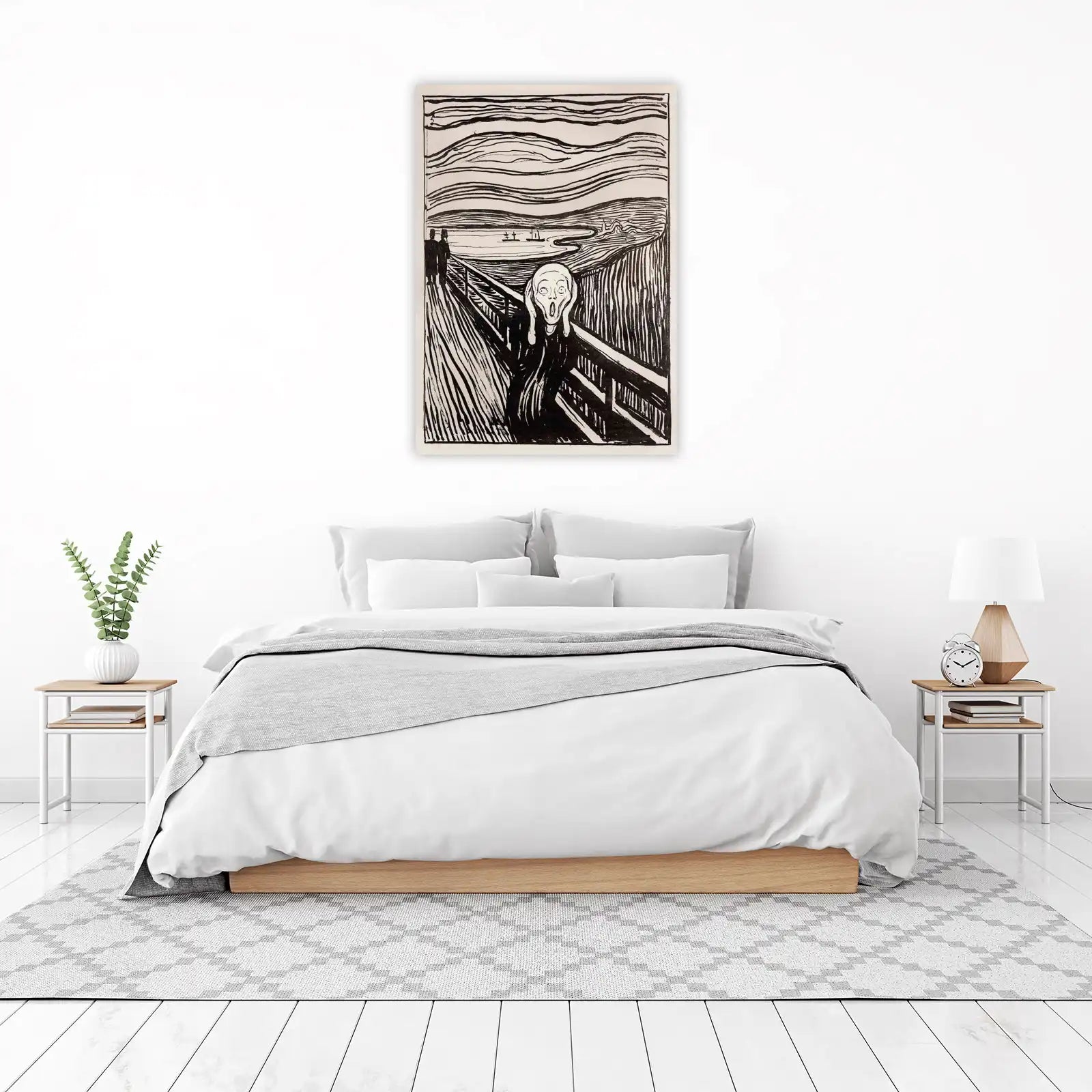 The Scream Expressive Art Wall Art