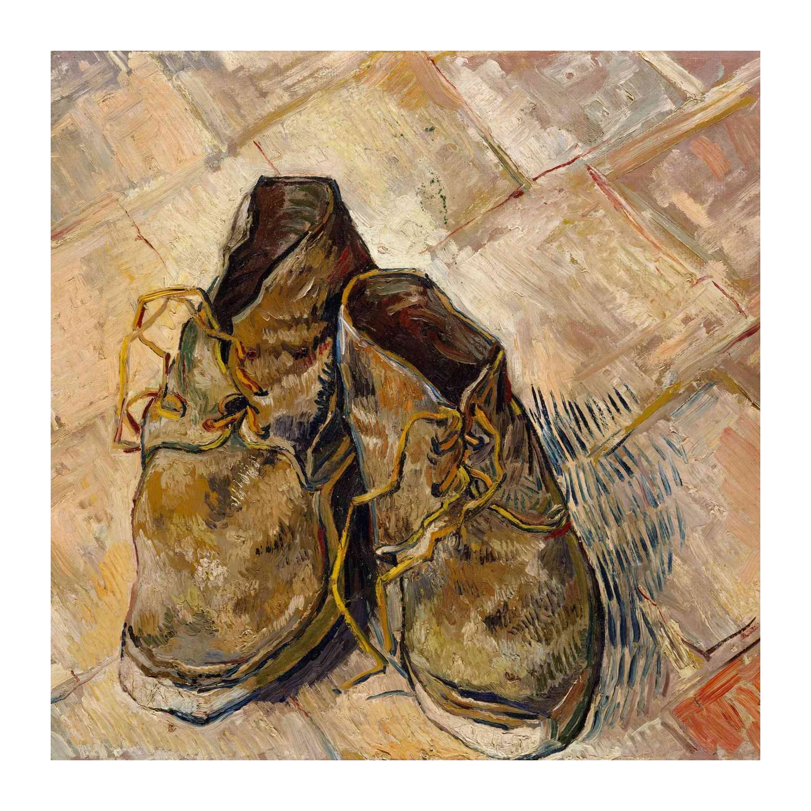 Vincent van Gogh's Old Shoes Wall Art