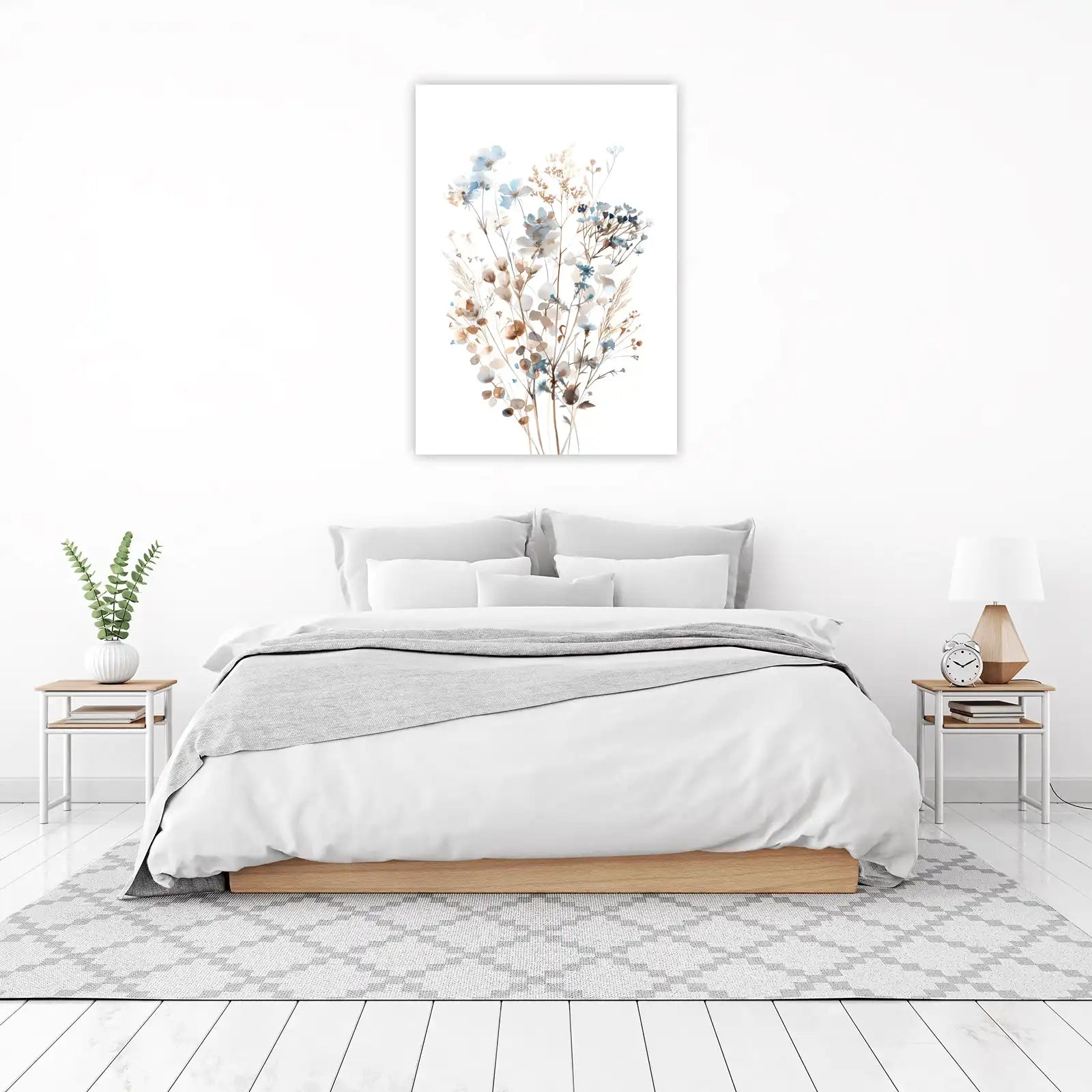 Serene Wildflower Meadow Wall Art