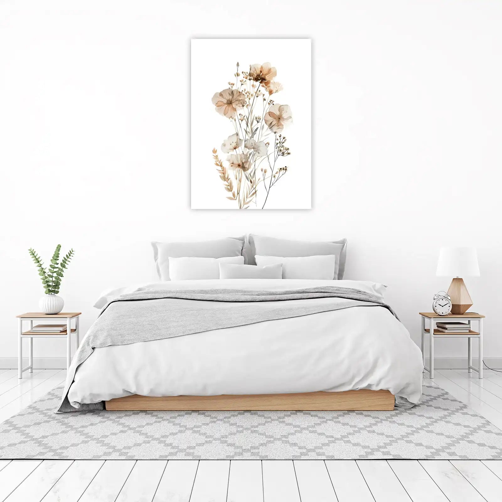Ethereal Meadow Blooms Wall Art Wall Art