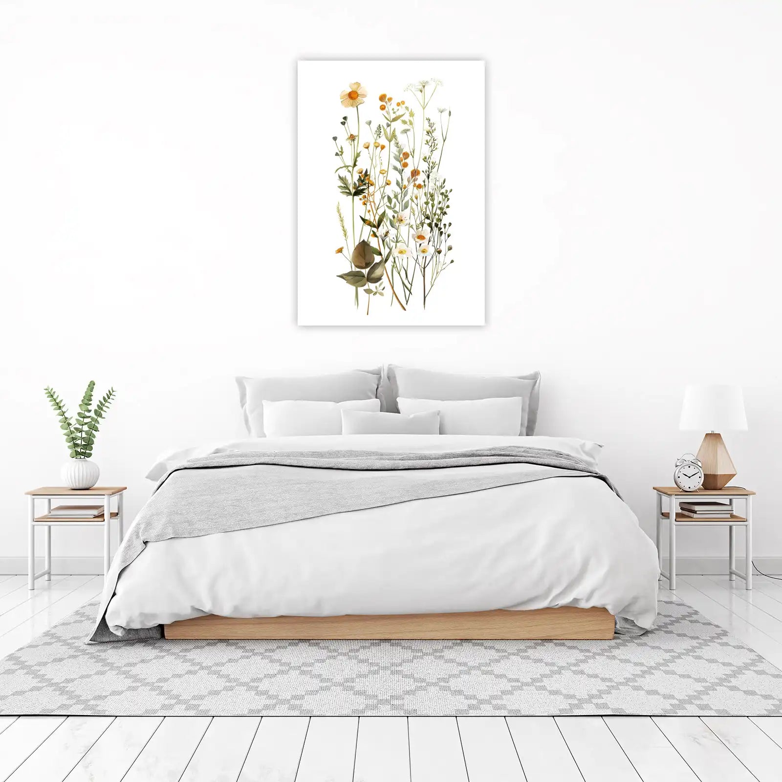 Wildflower Meadow Botanical Art Wall Art