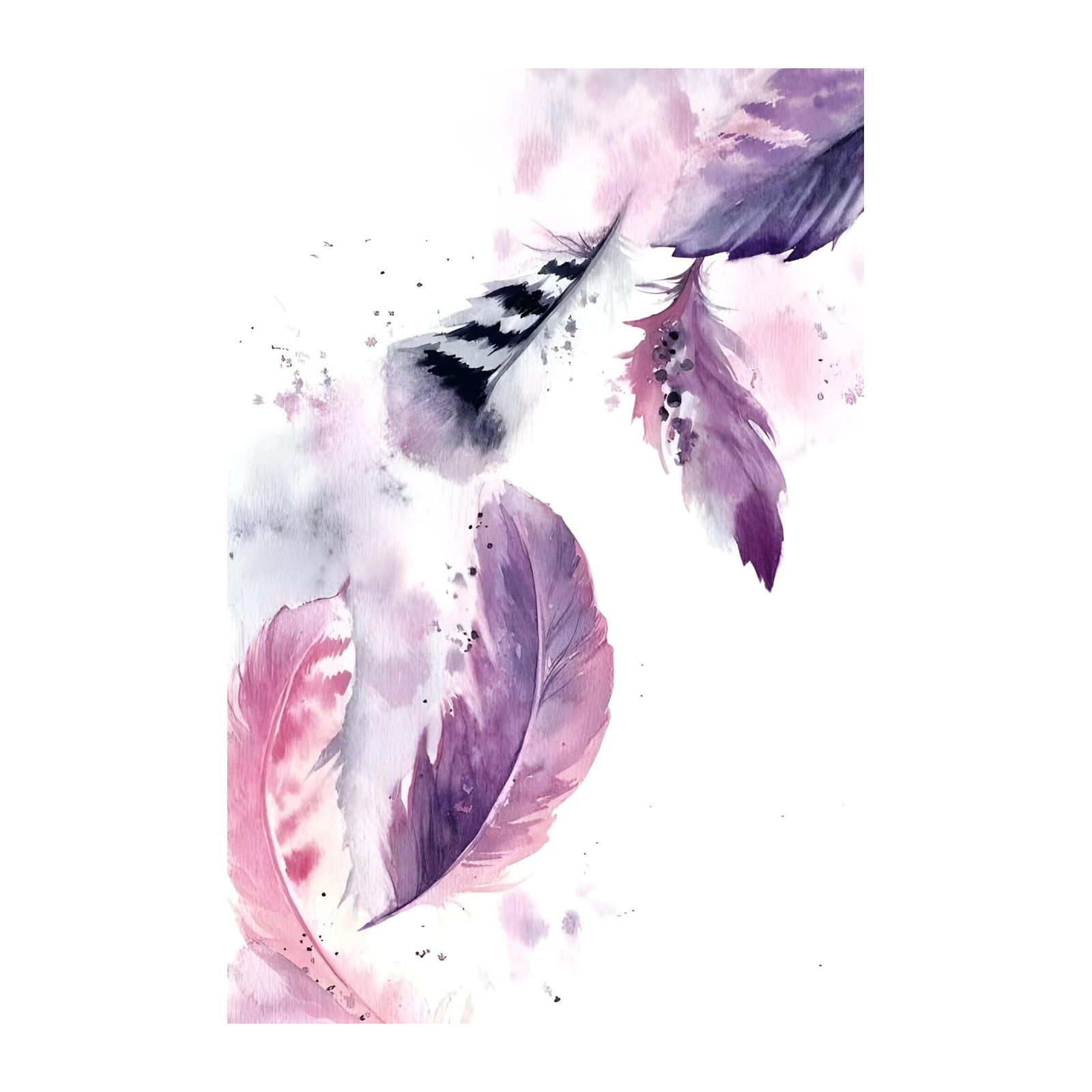 Bohemian Feather Dreamcatcher Wall Art