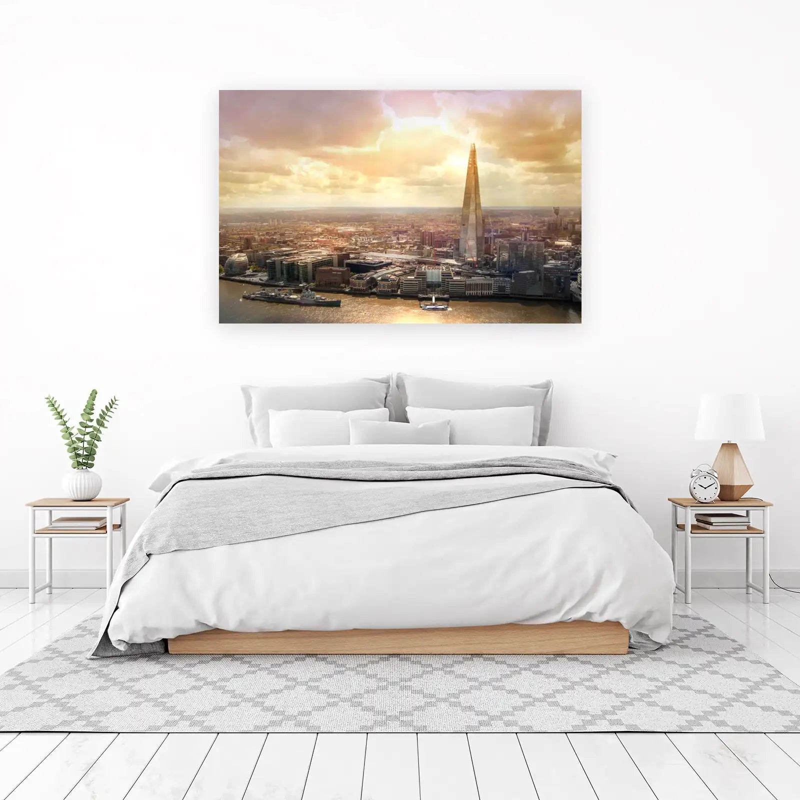 Majestic London Skyline "The Shard" Wall Art