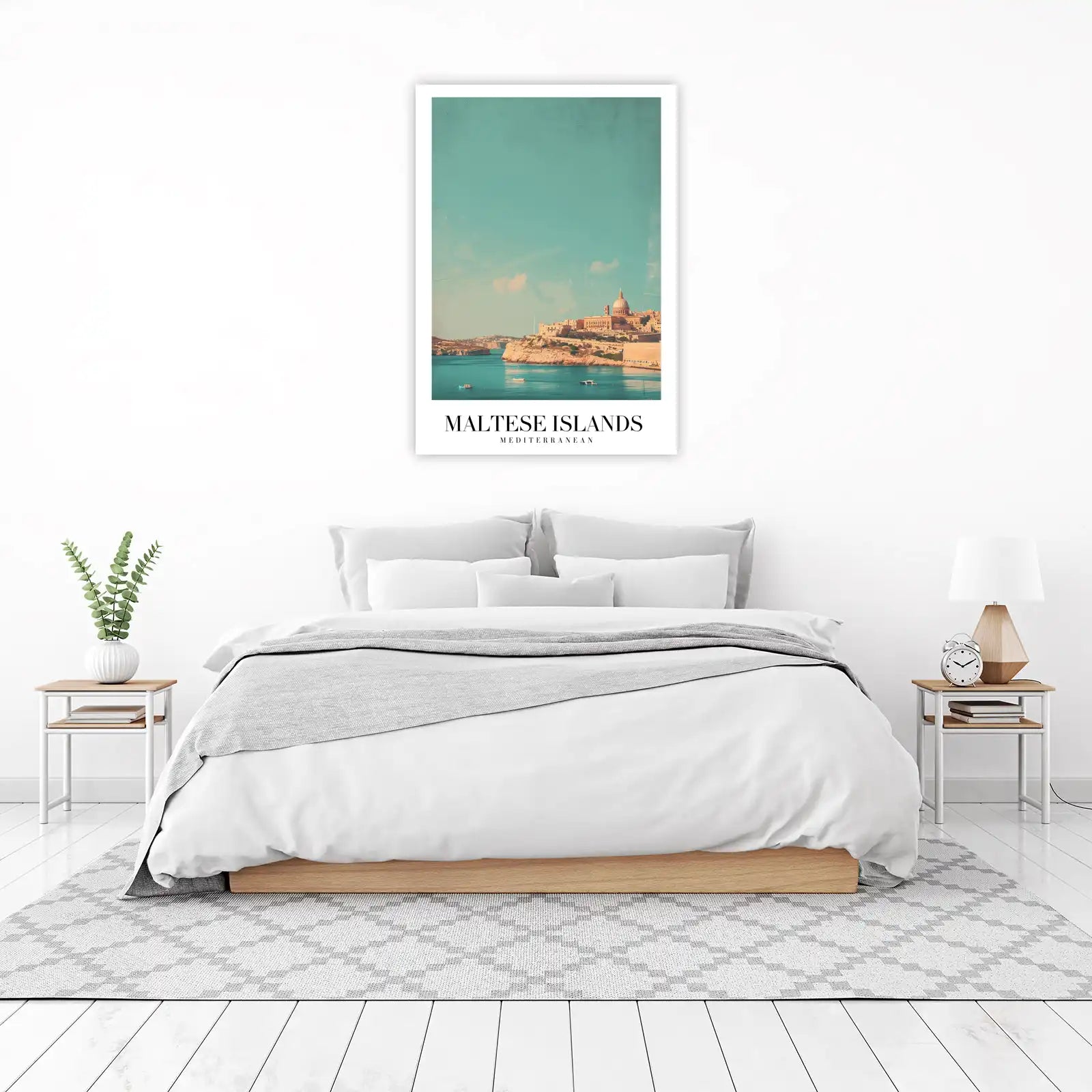 Maltese Islands Mediterranean Coastal Wall Art