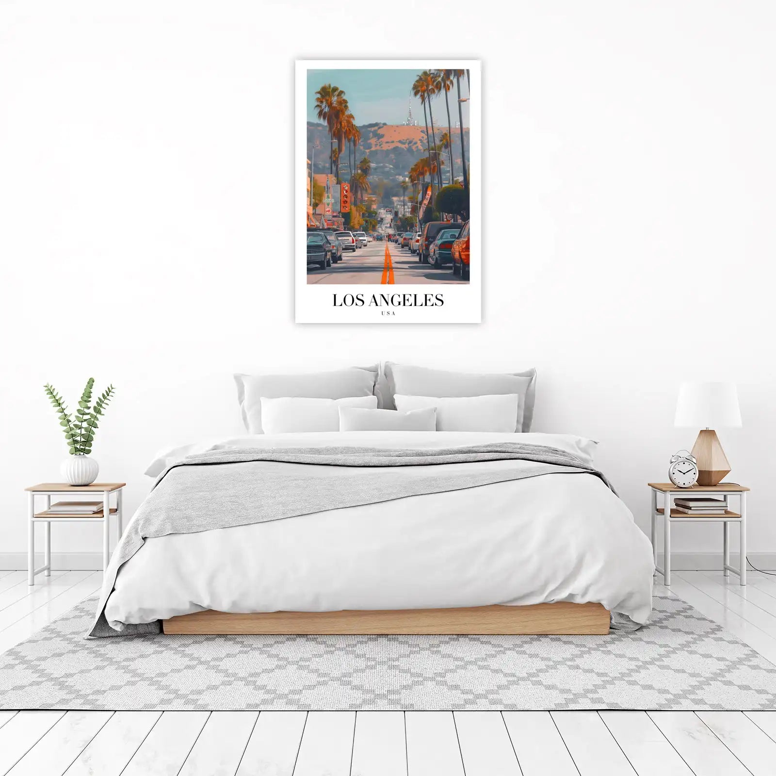 Hollywood Hills Los Angeles Wall Art