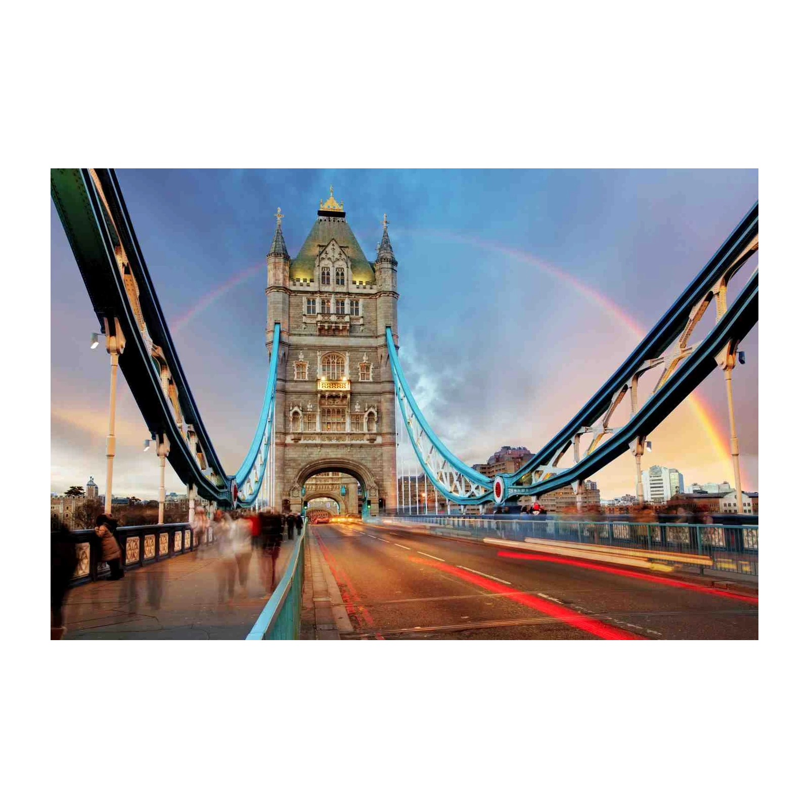 London Tower Bridge Rainbow Wall Art