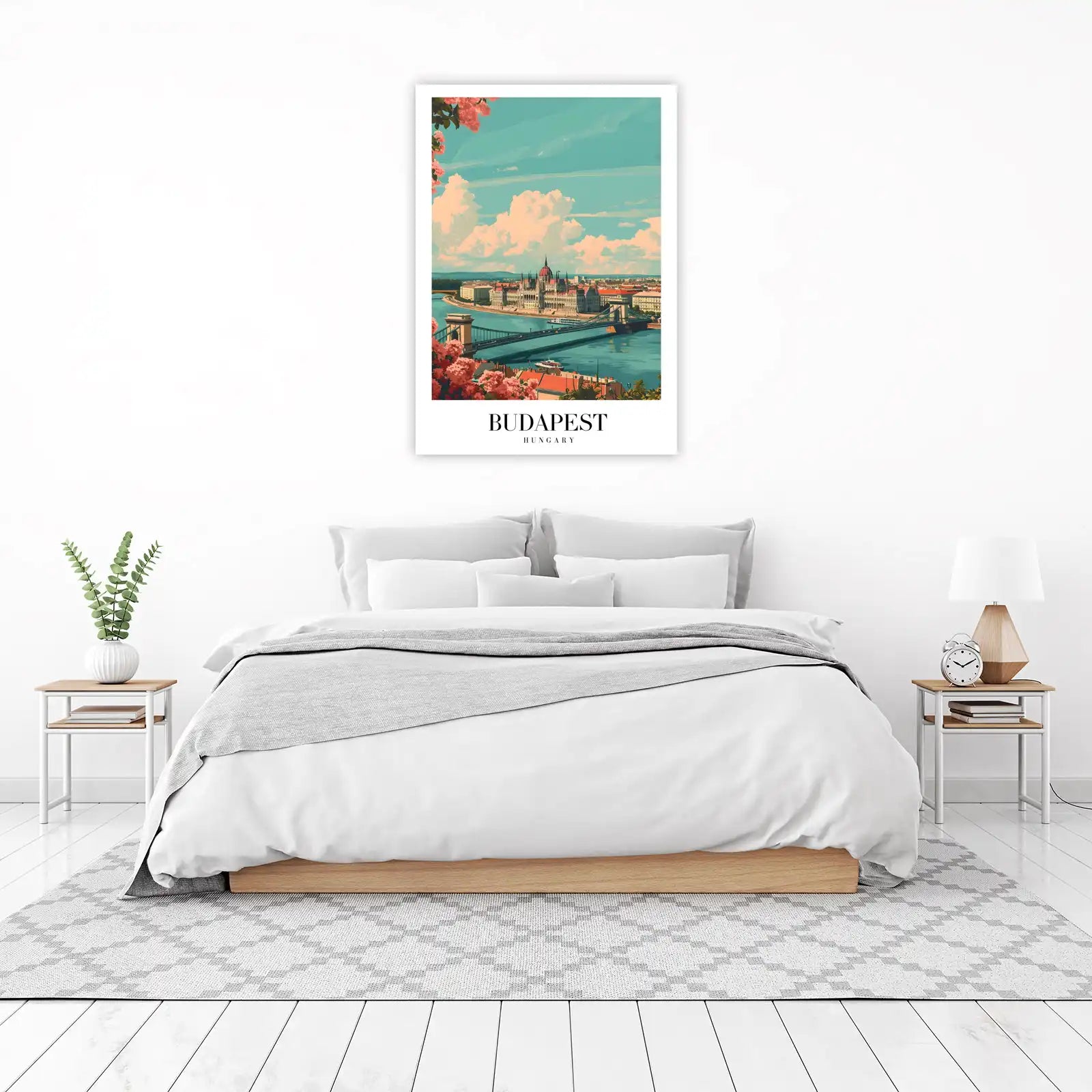 Budapest Parliament & Bridge Wall Art