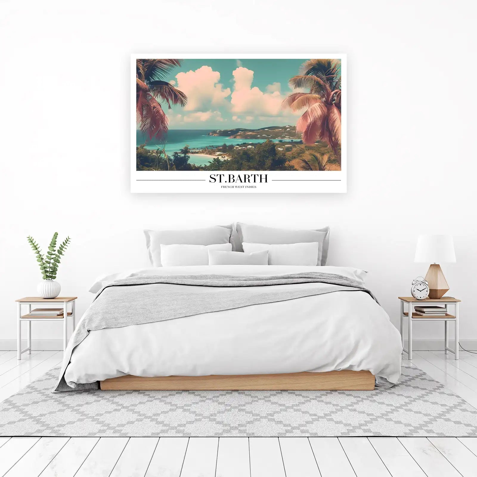 St. Barth Tropical Paradise Wall Art