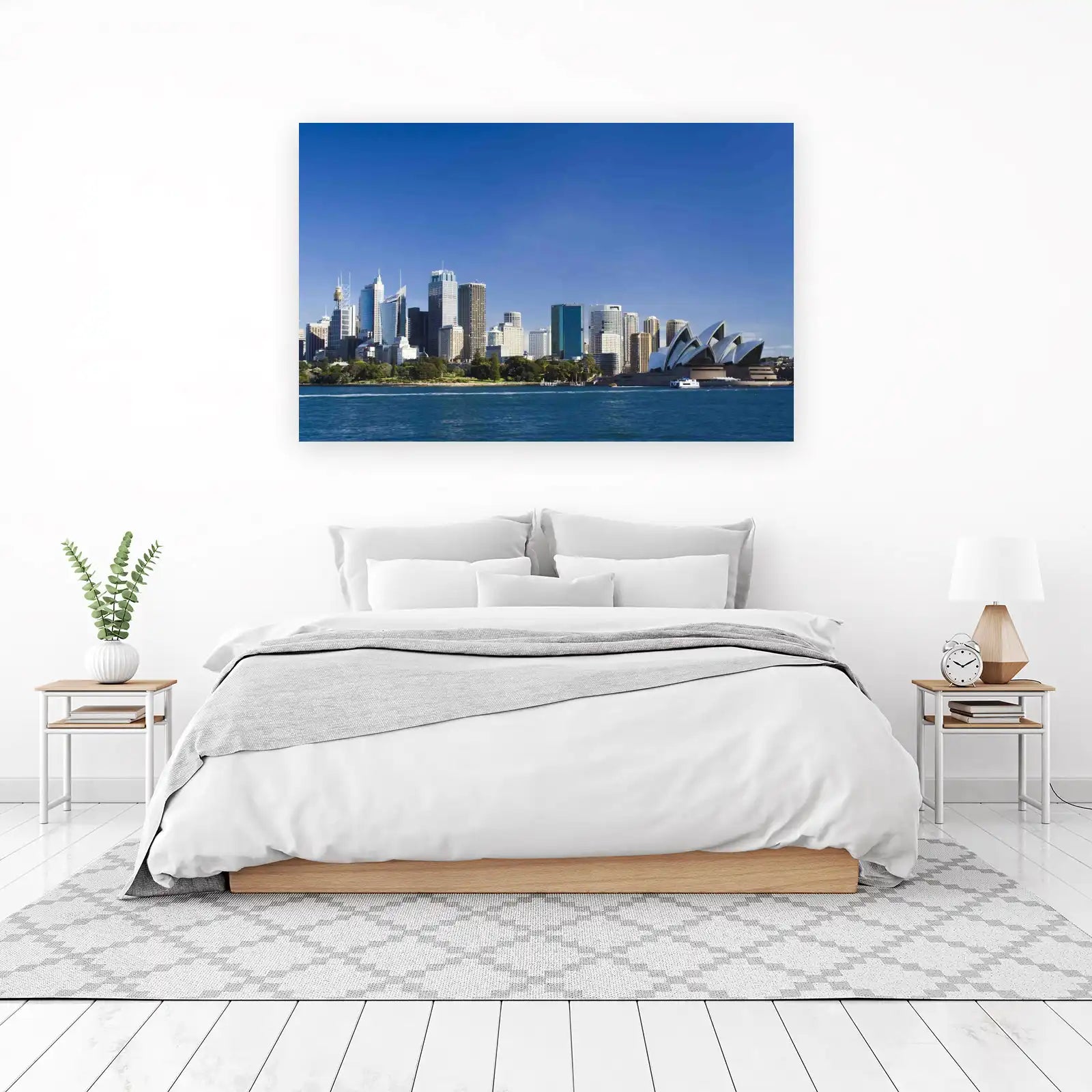 Iconic Sydney Skyline Wall Art - Cityscape Wall Art