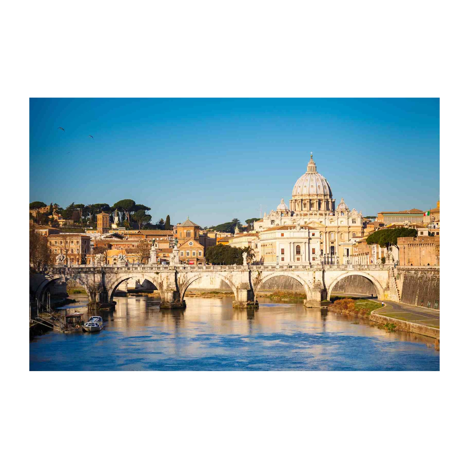 St. Peter's Basilica Rome Landscape Wall Art