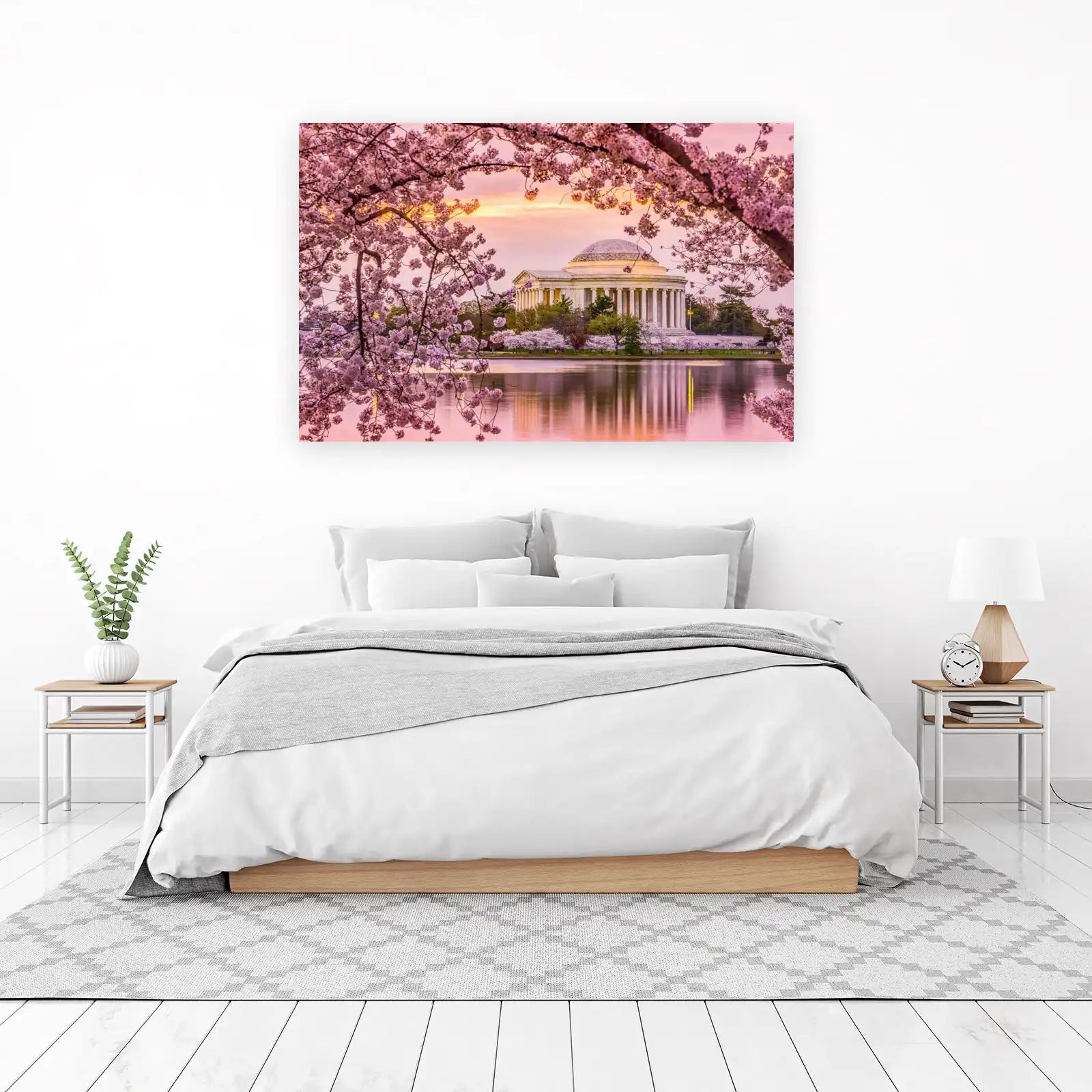 Jefferson Memorial Cherry Blossom Wall Art