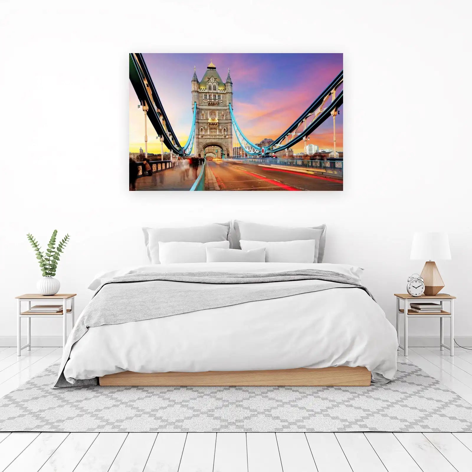 Tower Bridge London Sunset Wall Art