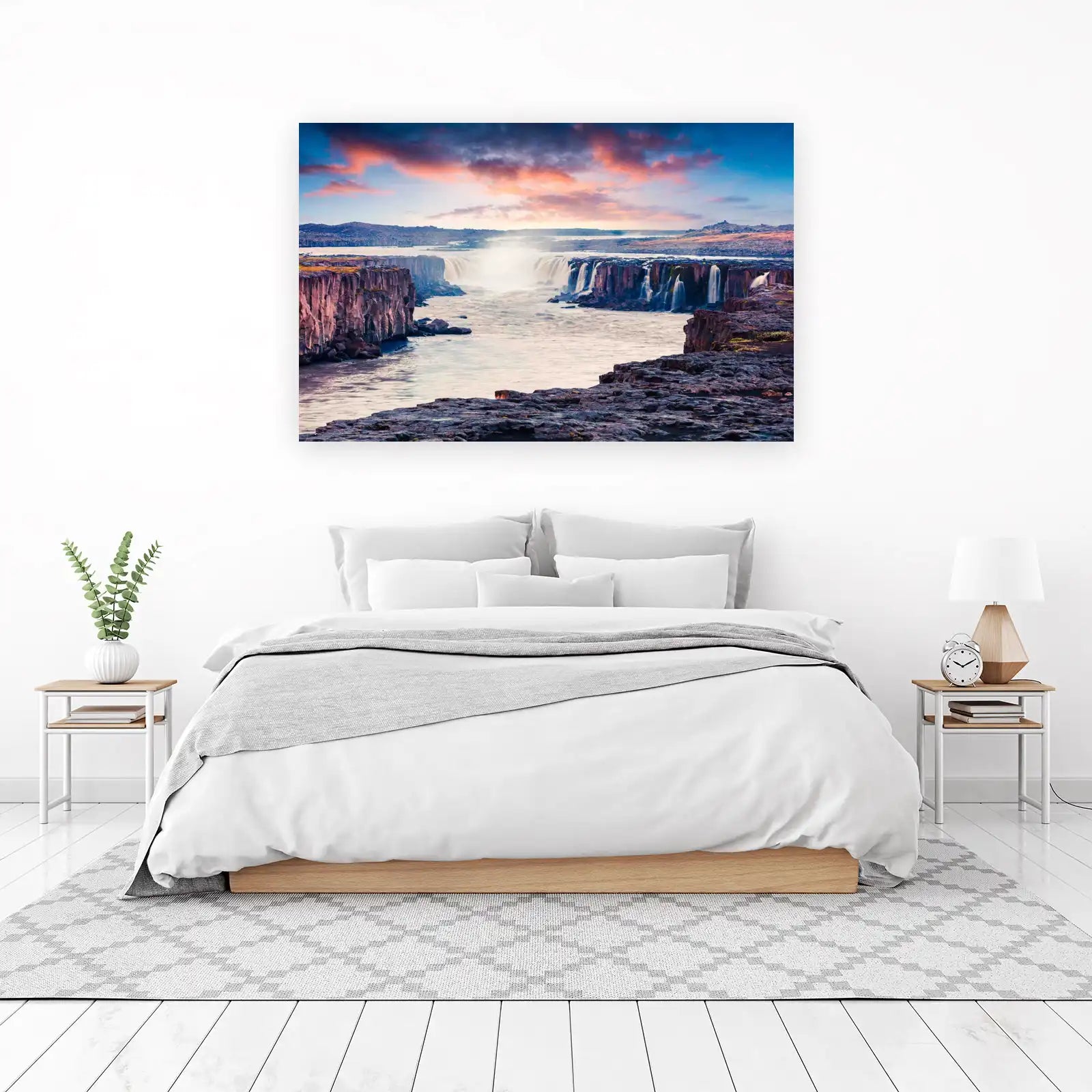 Majestic Waterfall Nature Wall Art