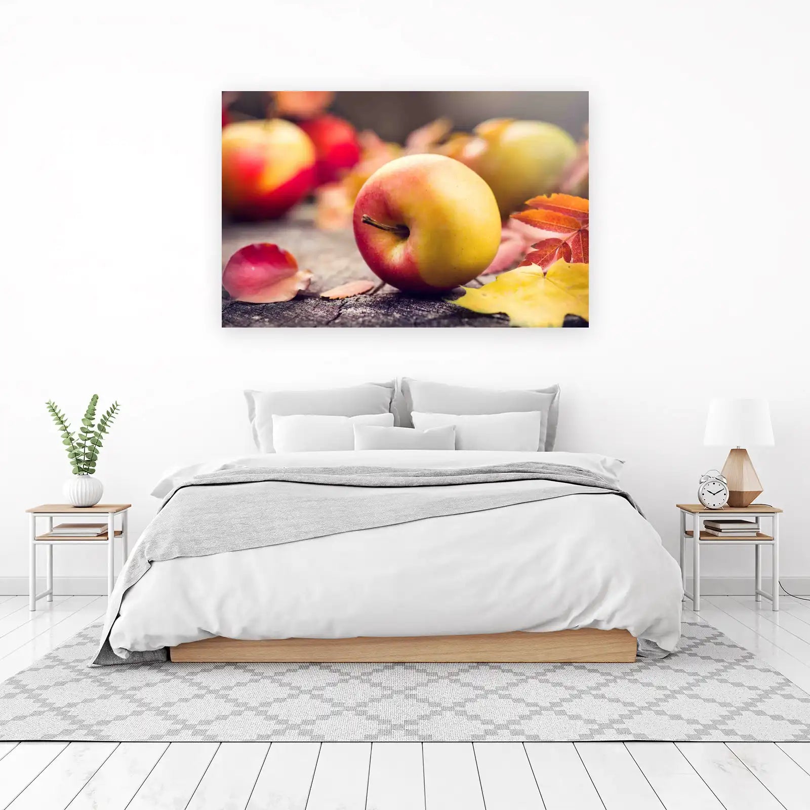 Autumn Apples Still Life Wall Art