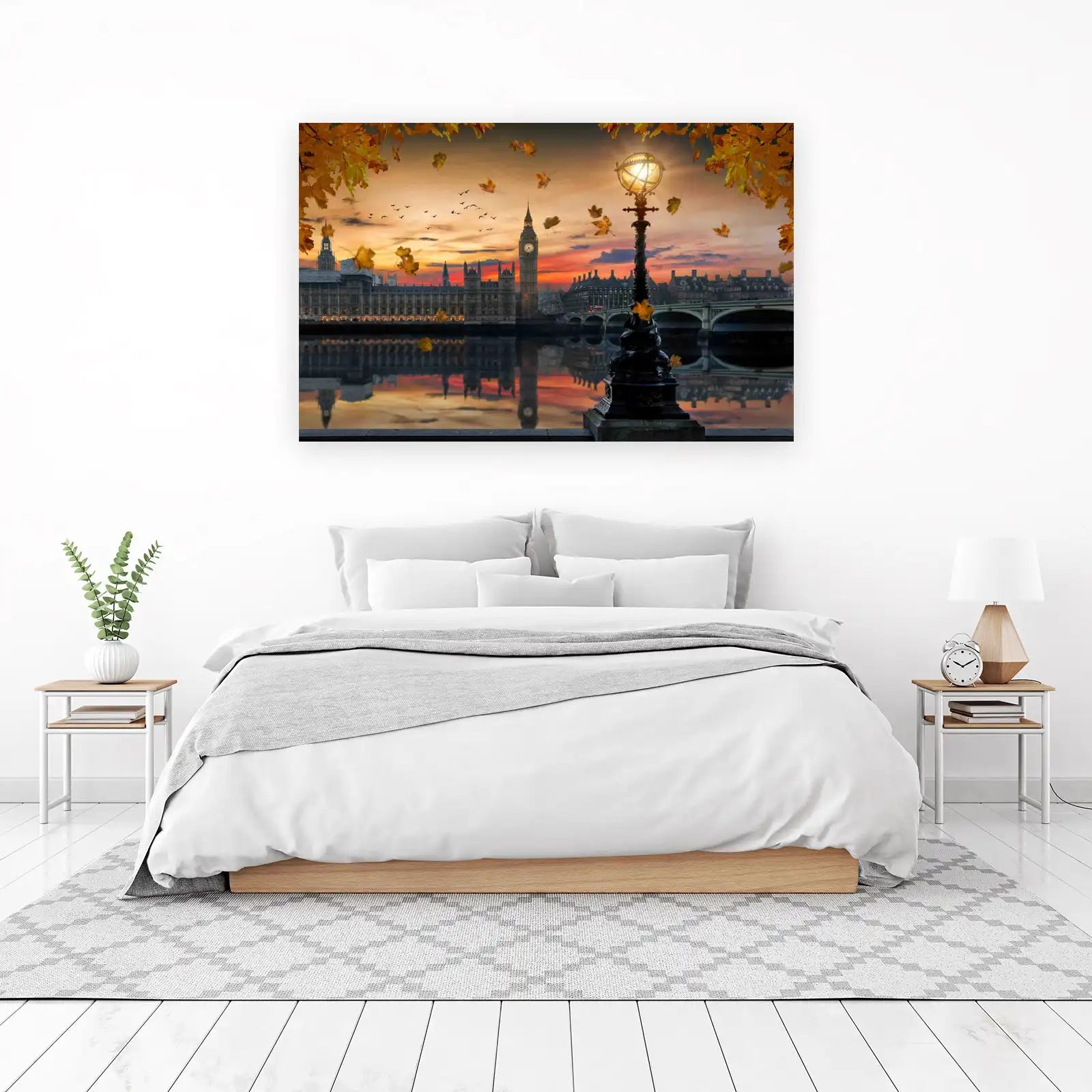 London Autumn Big Ben Wall Art