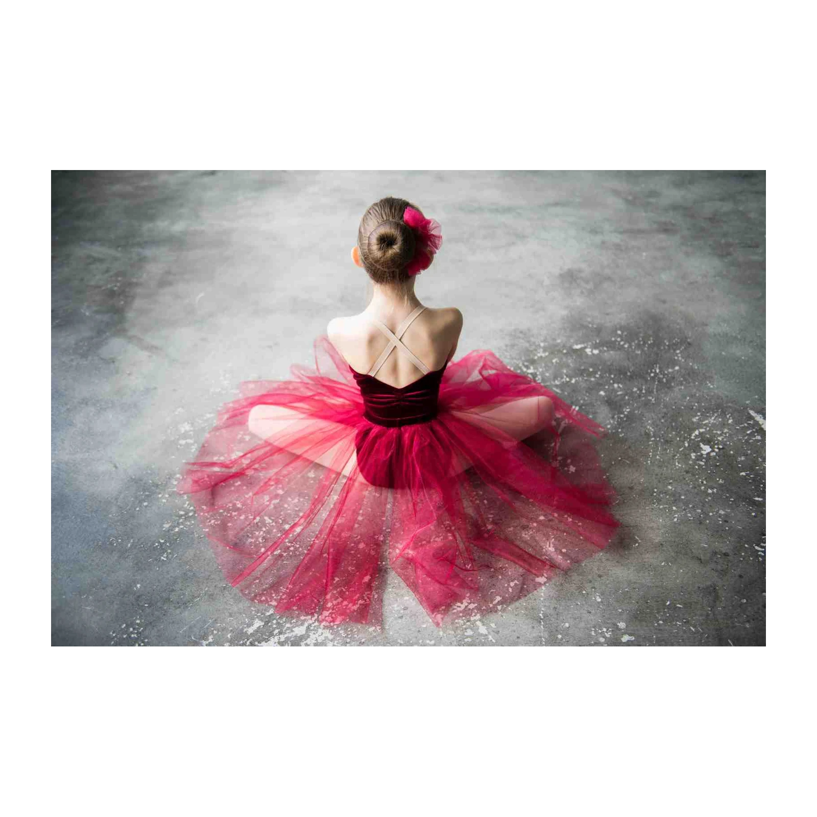 Ballet Dancer Crimson Dreams Wall Art