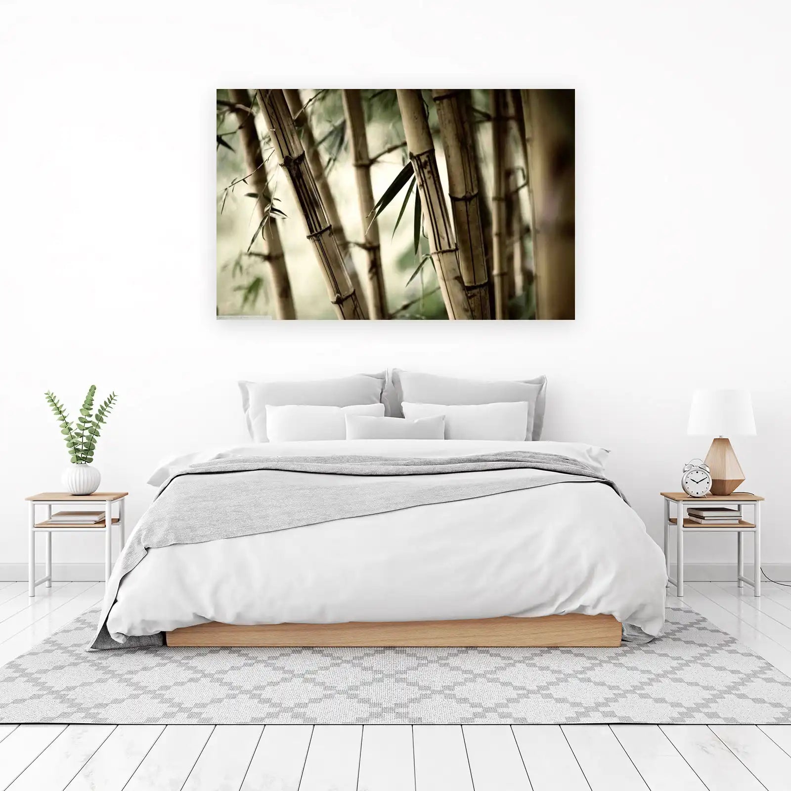 Serene Bamboo Forest Wall Art