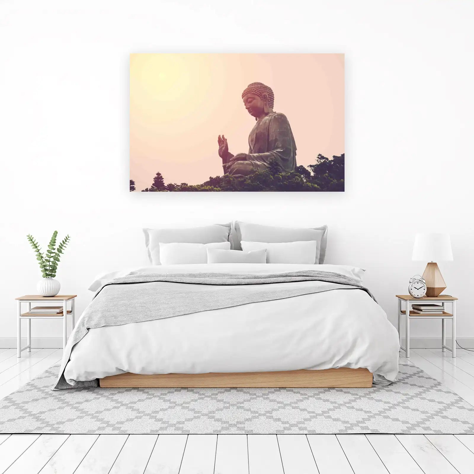 Serene Buddha Meditation Calm Wall Art