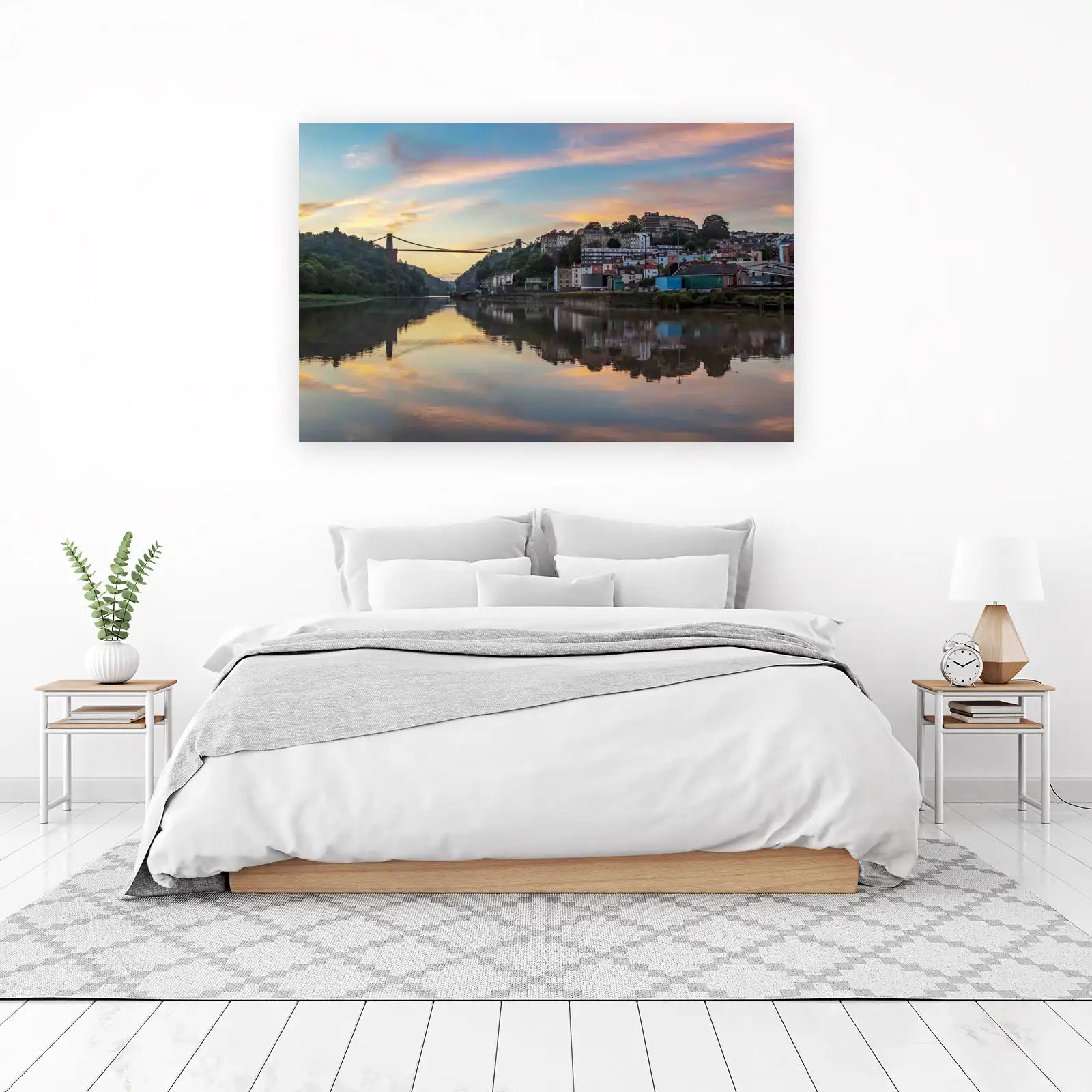 Clifton Suspension Bridge Sunset Wall Art