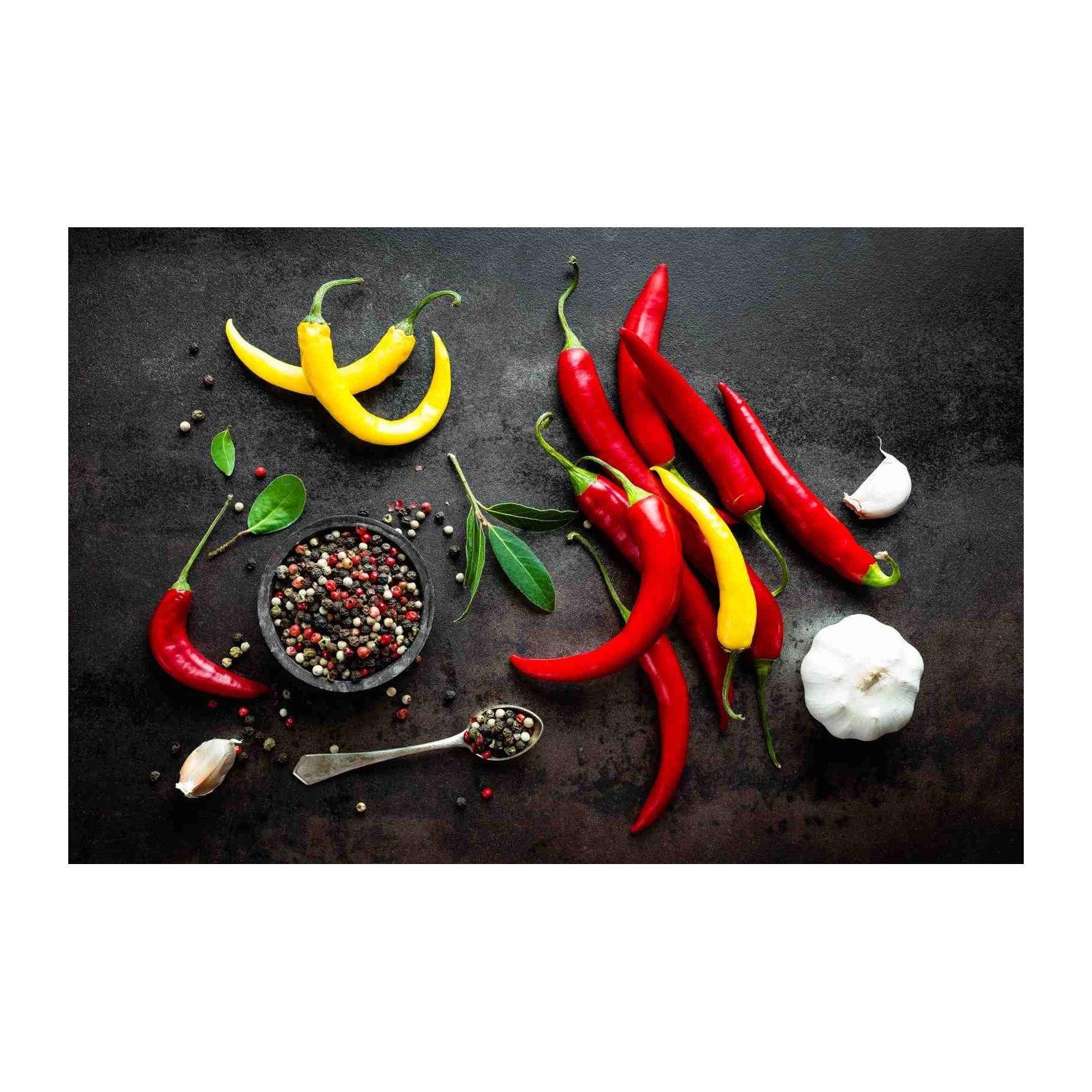 Vibrant Chili & Pepper Spice Wall Art