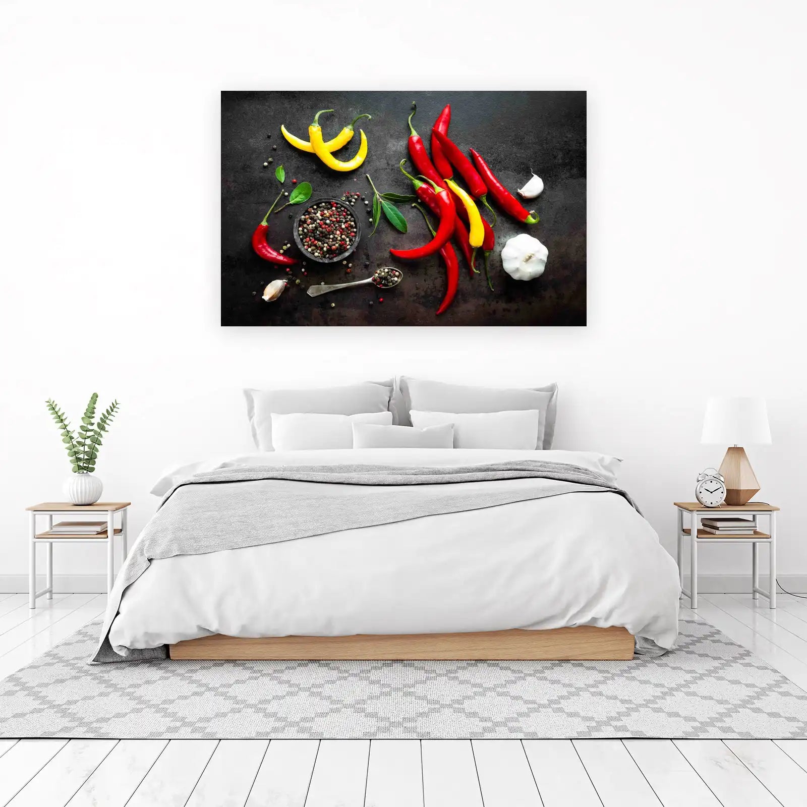 Vibrant Chili & Pepper Spice Wall Art