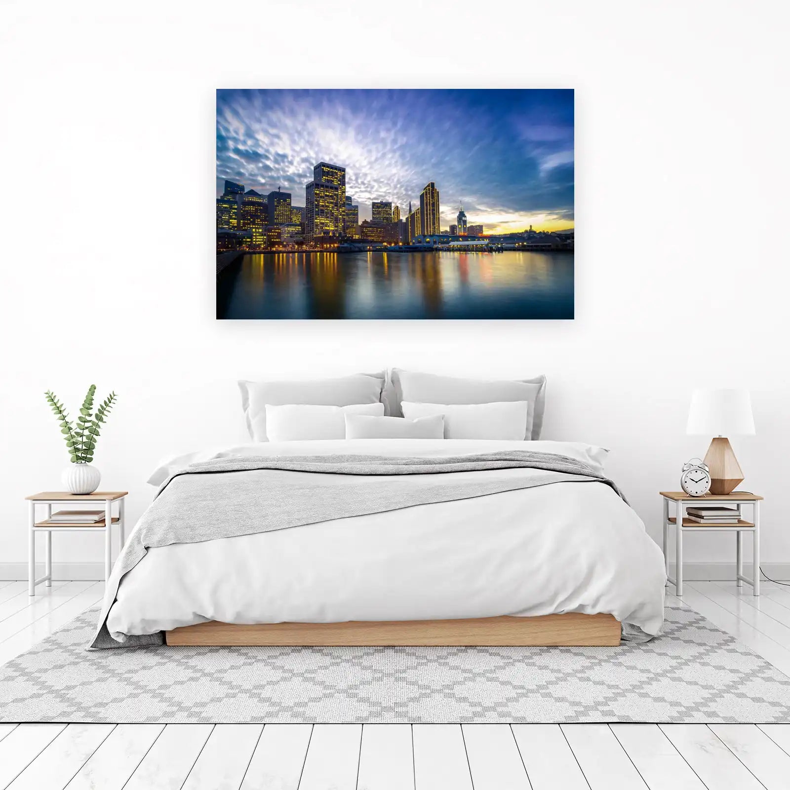 San Francisco Skyline at Dusk Wall Art