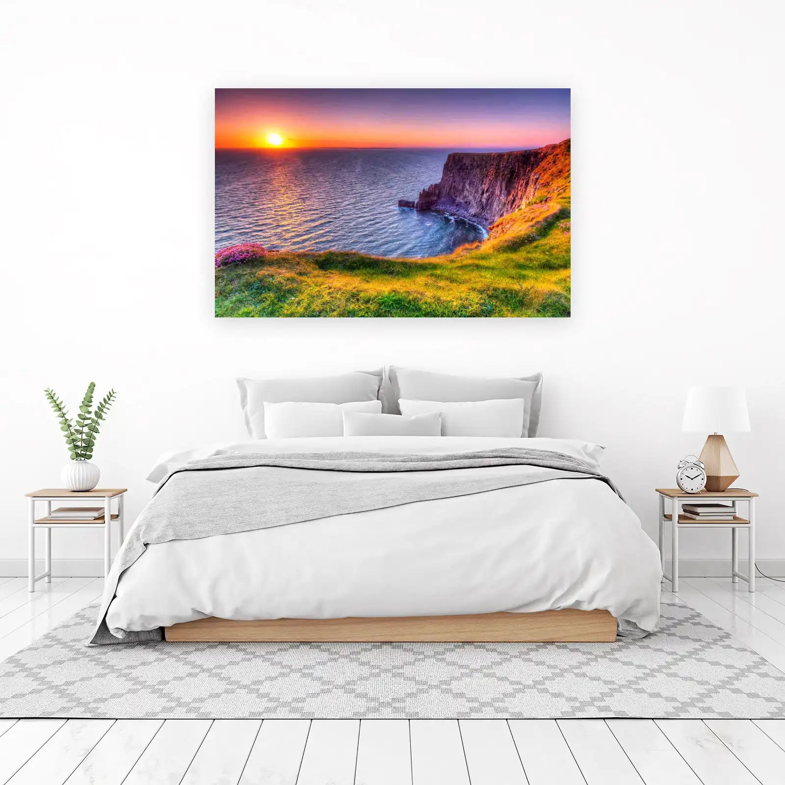 Sunset Cliffs Ocean Serenity Wall Art